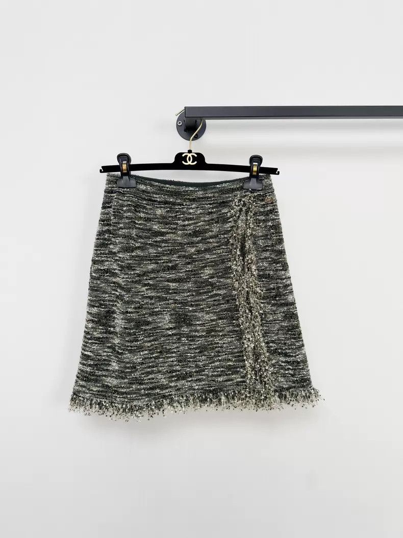 Chanel Chanel Knitted skirt Size 25" / US 0 / IT 36 - 1 Thumbnail