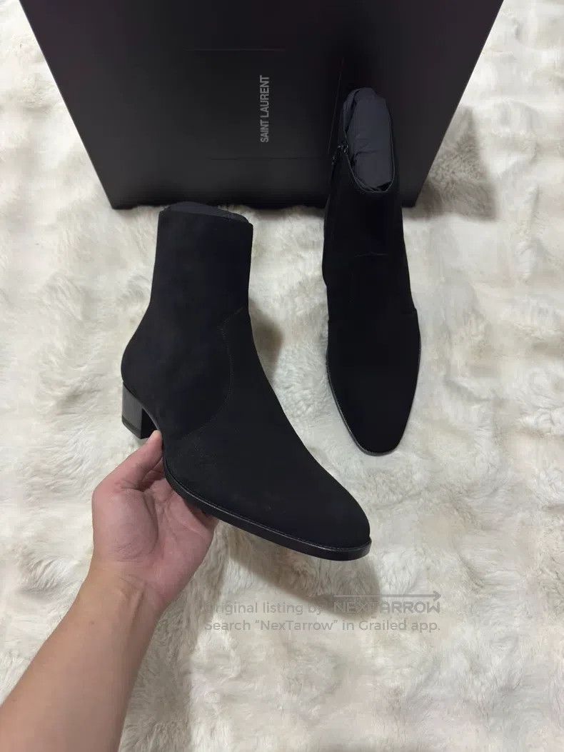 Saint Laurent Paris Saint Laurent Paris Suede Men's Boots Size US 8.5 / EU 41-42 - 3 Thumbnail