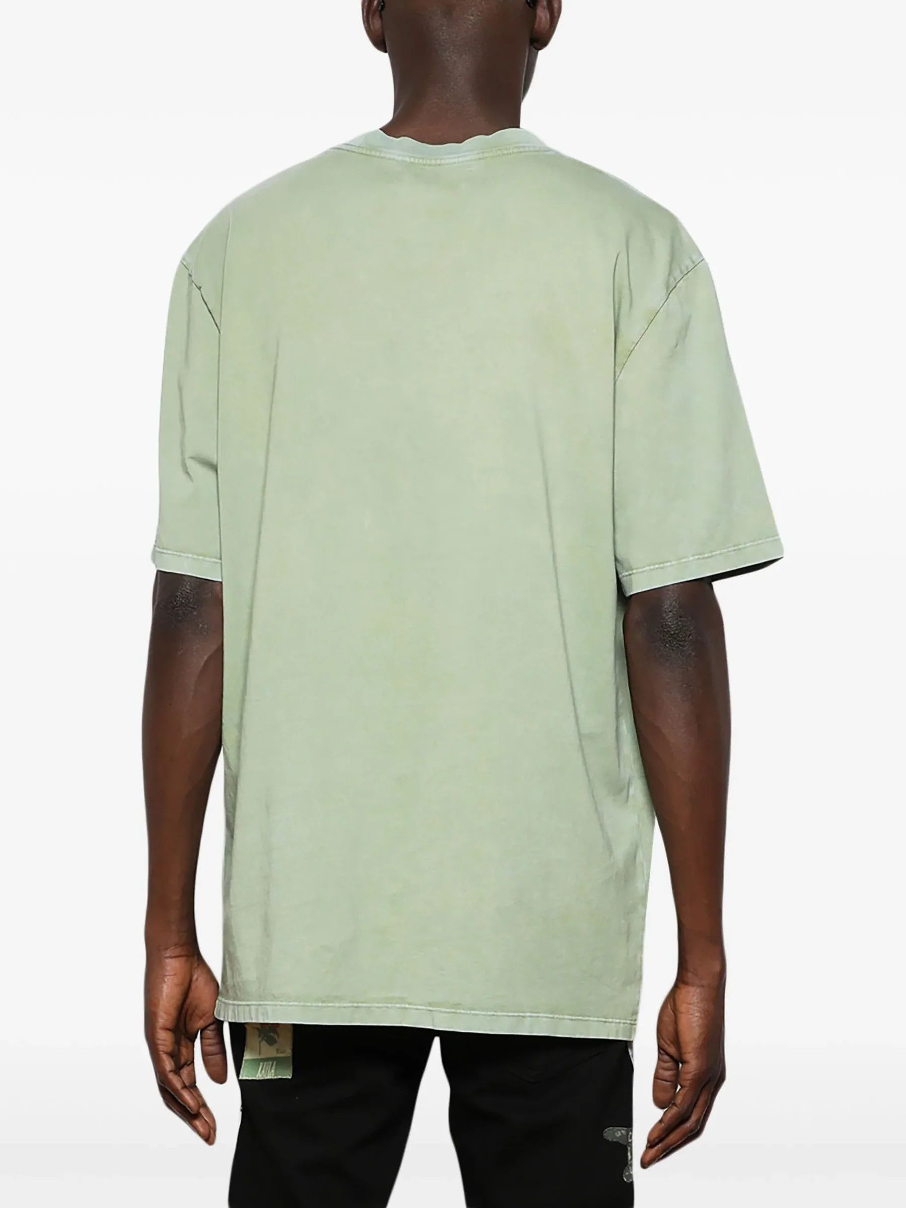 Amiri o1s1wg110425 Filigree Short Sleeve T-Shirt in Green Size US M / EU 48-50 / 2 - 6 Thumbnail