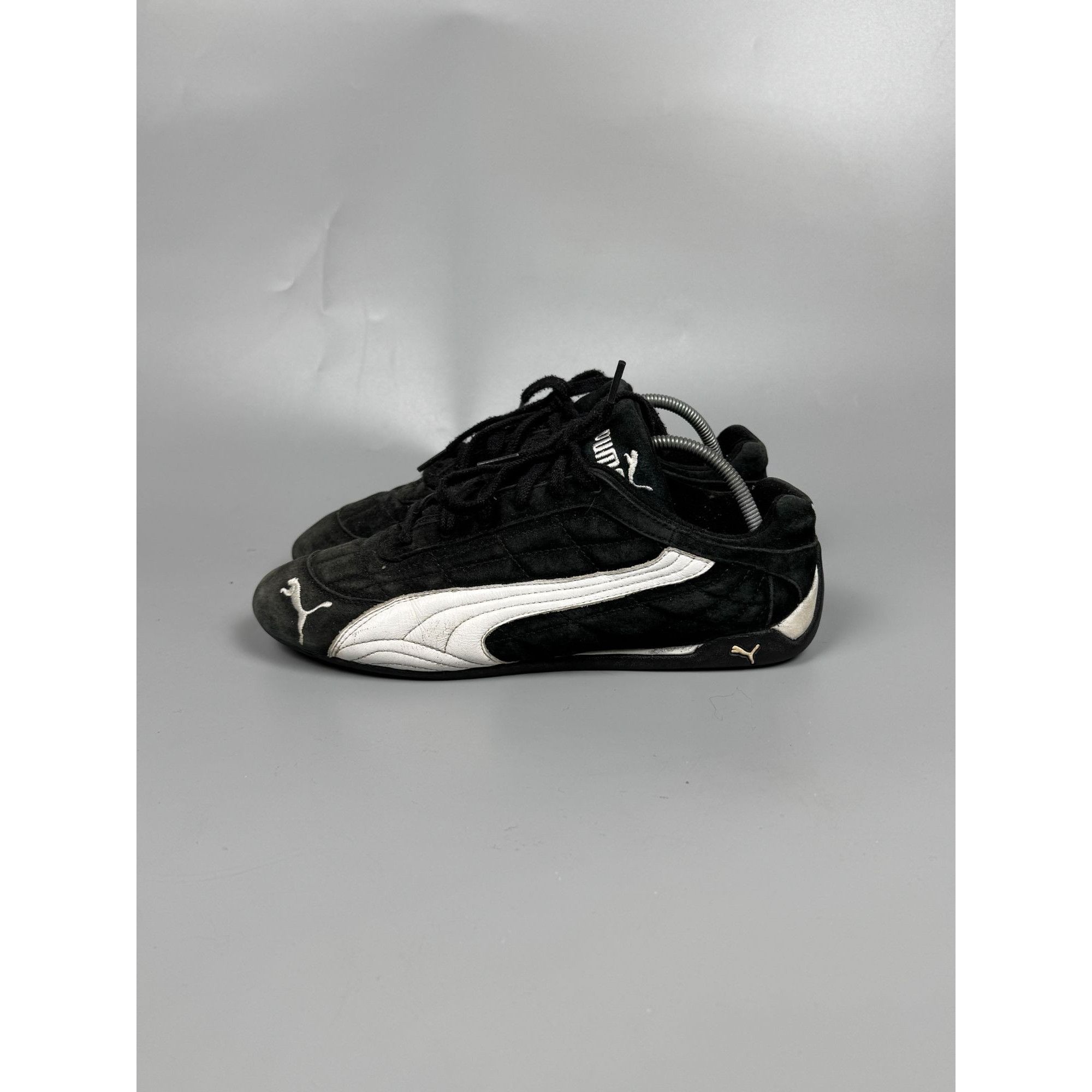 Puma Puma Speed Cat Vintage Black Suede Sneakers (Y1168) Size US 7.5 / EU 40-41 - 5 Thumbnail