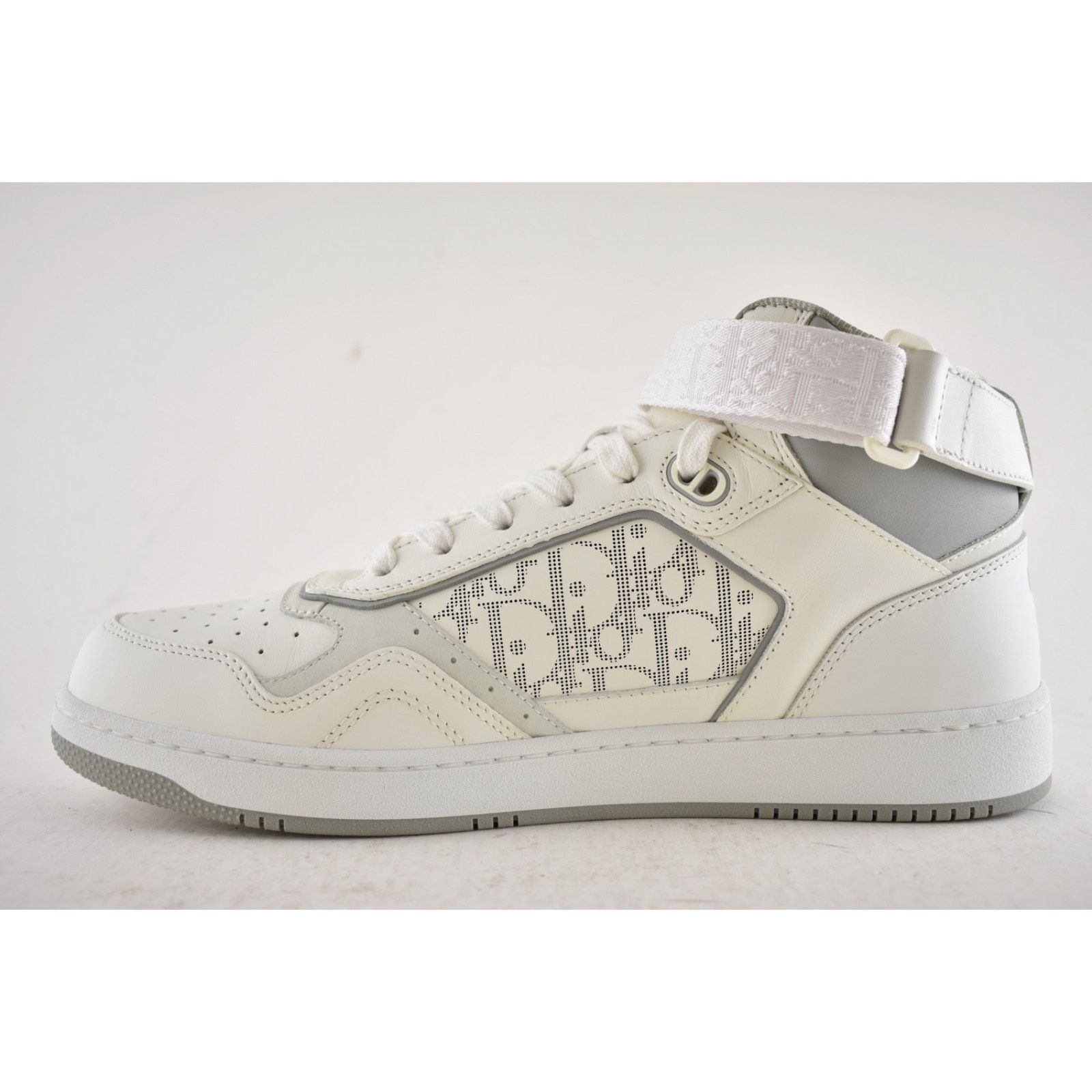 Dior Mens B27 Uptown Leather Oblique High Top Trainer Sneakers Size US 11 / EU 44 - 8 Thumbnail
