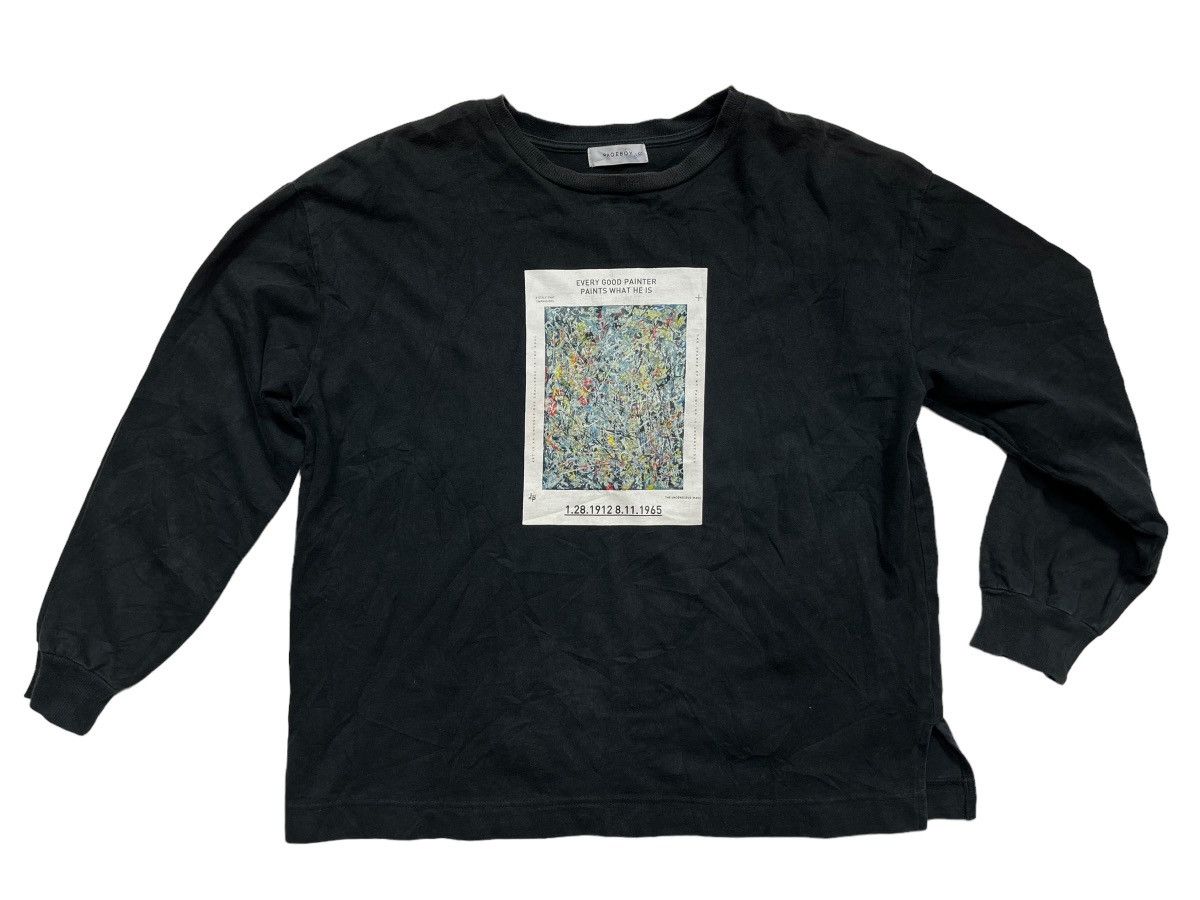 Stone Rose Jackson Pollock Stone Roses Ian Brown Art Longsleeve | Grailed