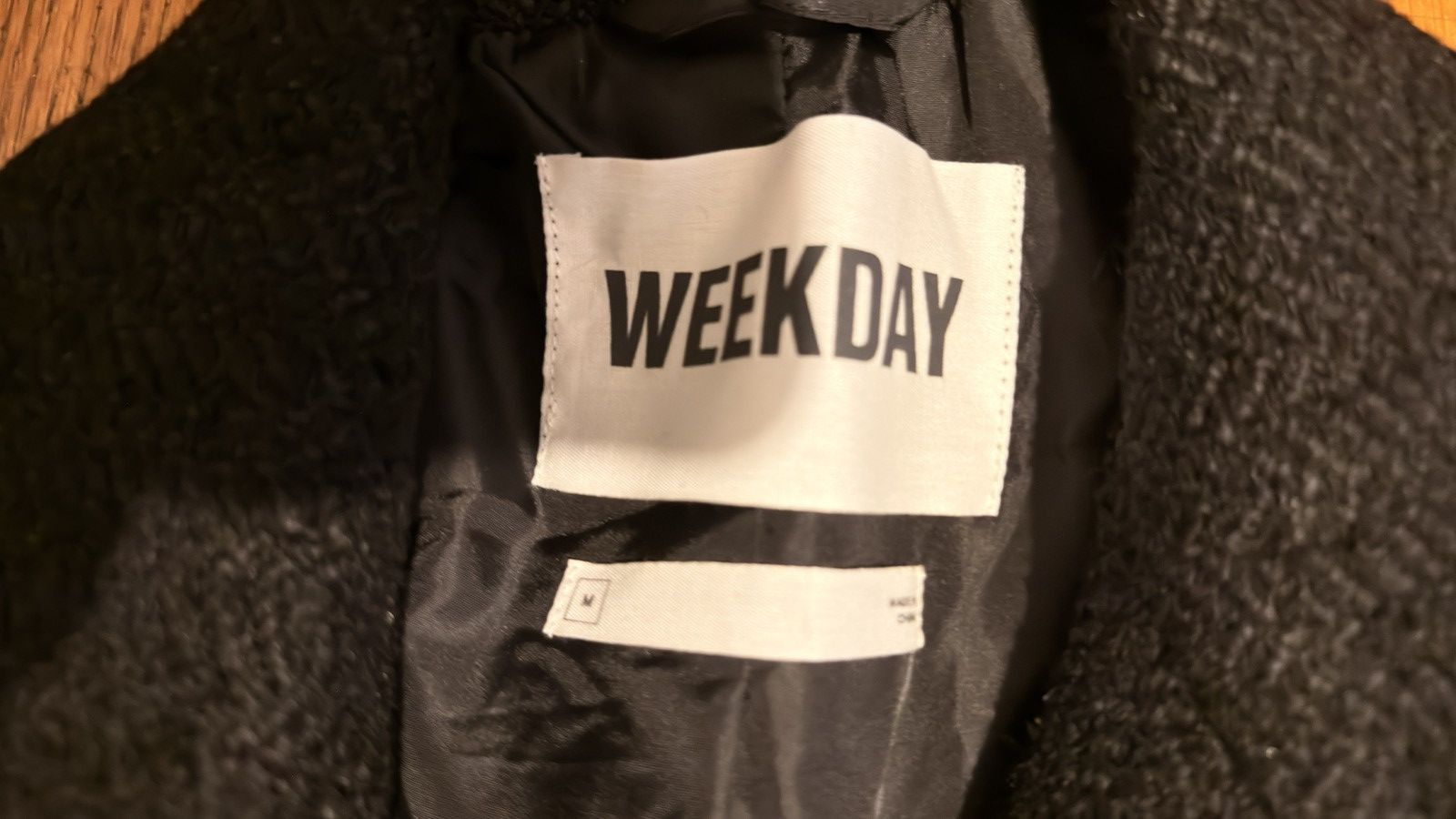 Weekday Weekday Wool blend oversized coat Size US M / EU 48-50 / 2 - 2 Thumbnail