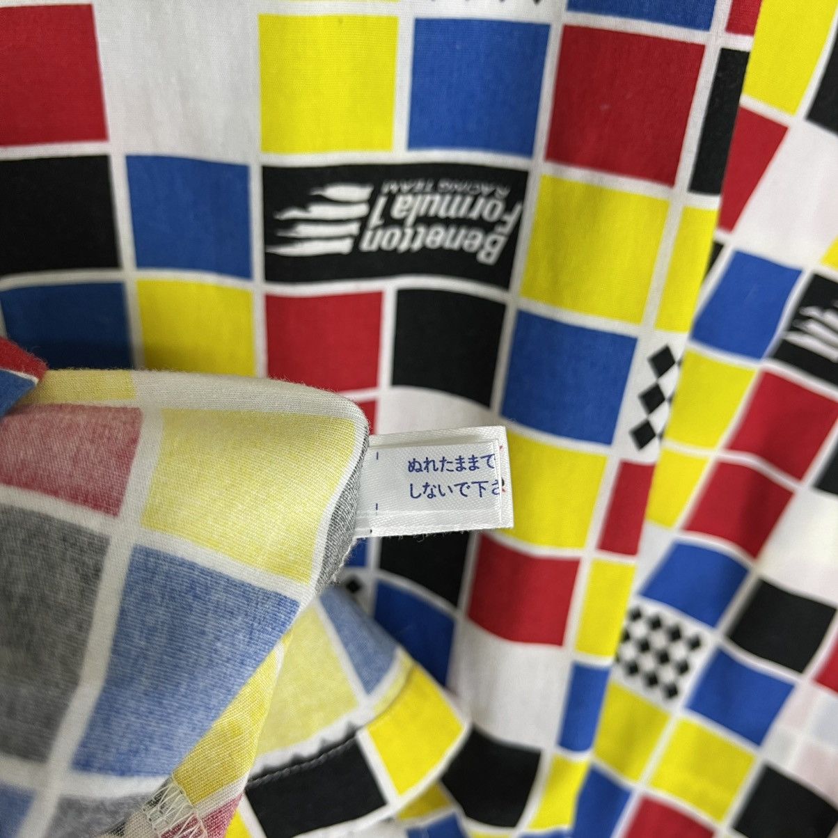 Benetton × United Colors Of Benetton Benetton Colorblock Shirt Size US L / EU 52-54 / 3 - 5 Thumbnail