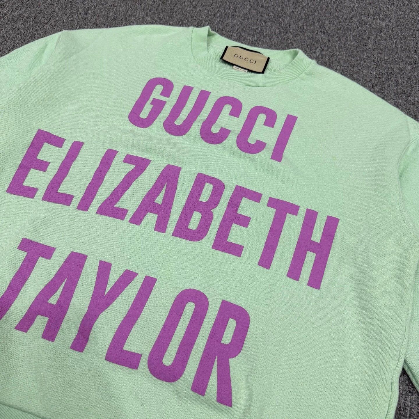 Gucci Gucci Green Logo Sweatshirt S 99 New Size S / US 4 / IT 40 - 3 Thumbnail