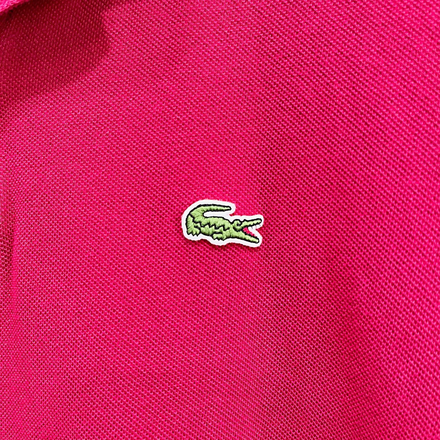 Lacoste Lacoste Short Sleeve Rugby Polo Shirt Red Classic Fit 4XL Size US XXL / EU 58 / 5 - 3 Thumbnail