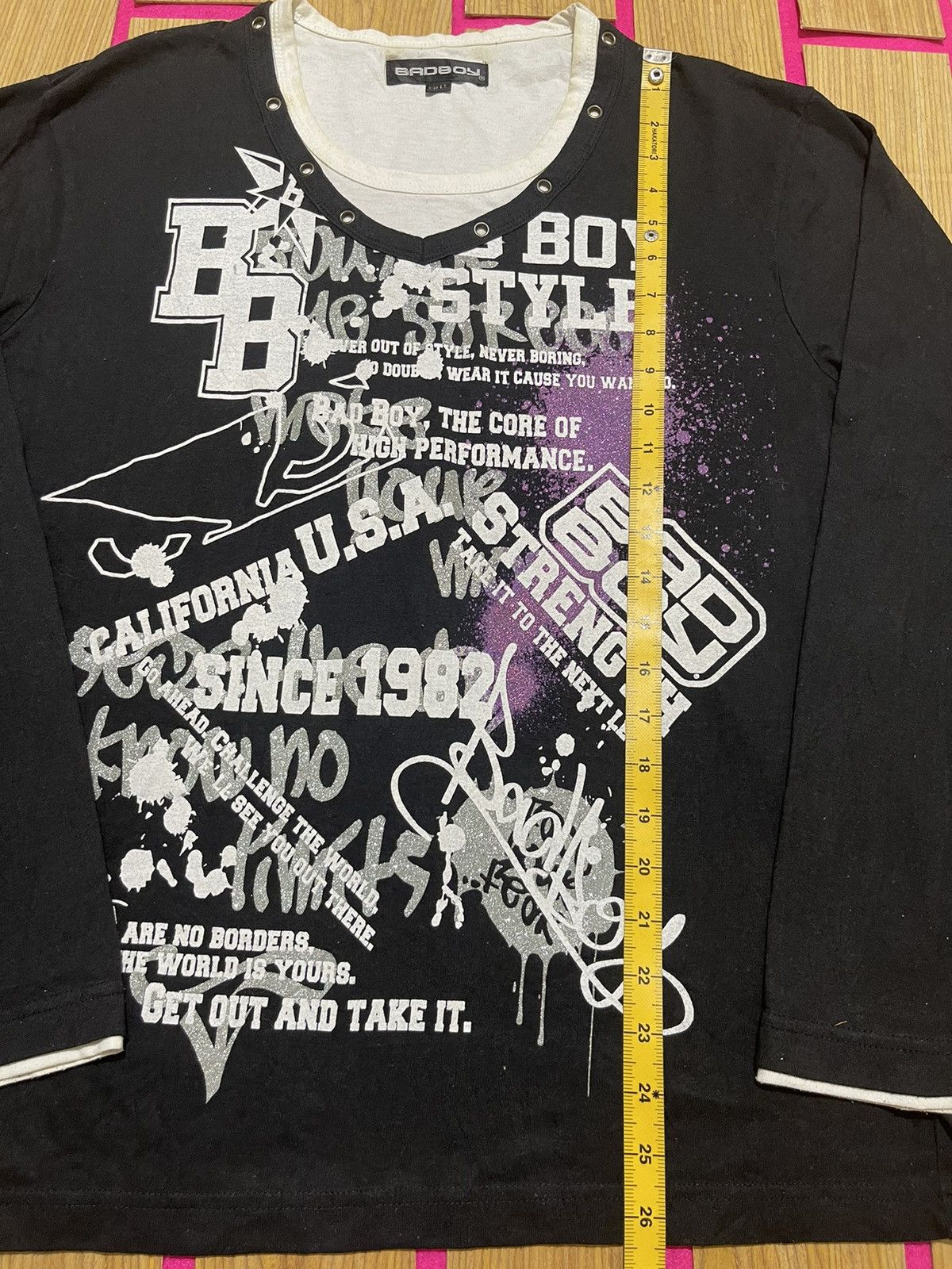 Y2K BAD BOY long sleeve tshirt