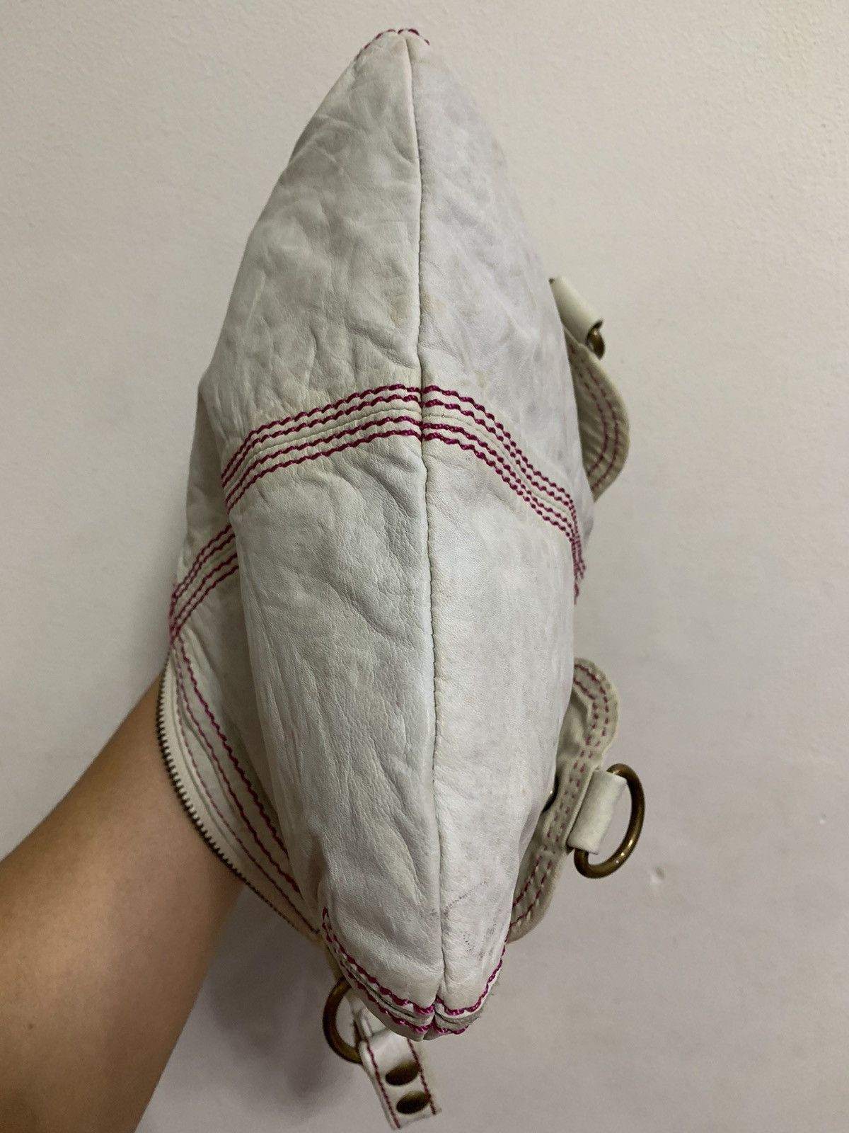 Japanese Brand Tambu Leather Shoulder Bag Minami Size ONE SIZE - 7 Thumbnail