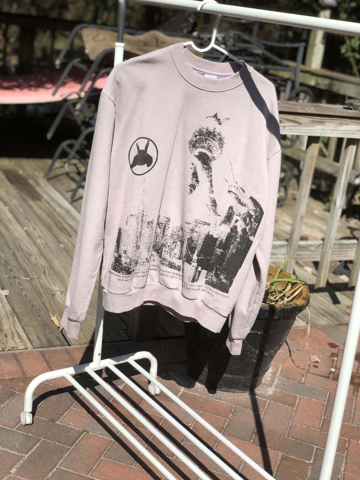 basketcase gallery Basketcase Gallery Trigger Hippie Crewneck Size US M / EU 48-50 / 2 - 3 Thumbnail