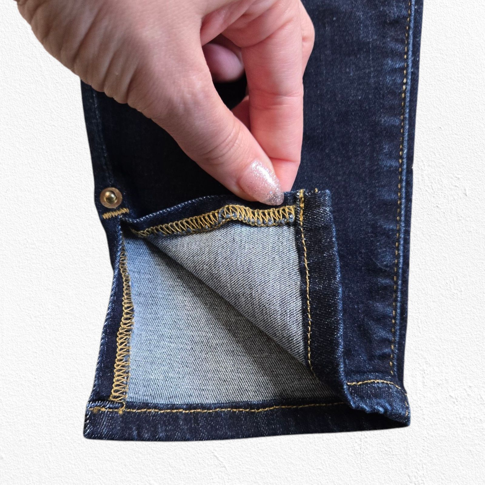 Frame FRAME Dark Wash High Waisted Le High Skinny Jeans Size 24 Size 24" / US 00 / IT 34 - 8 Thumbnail