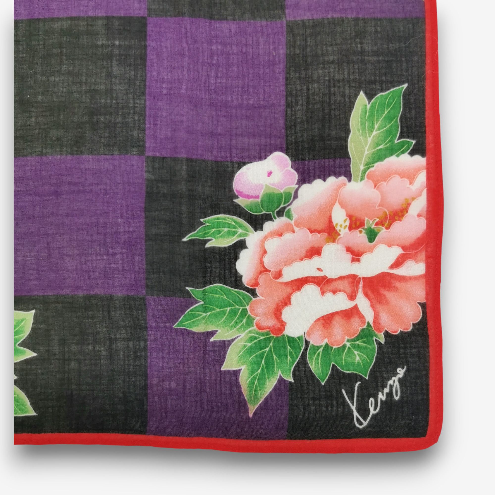 Kenzo Vintage Kenzo Handkerchief Pocket Square Bandana Size ONE SIZE - 3 Thumbnail