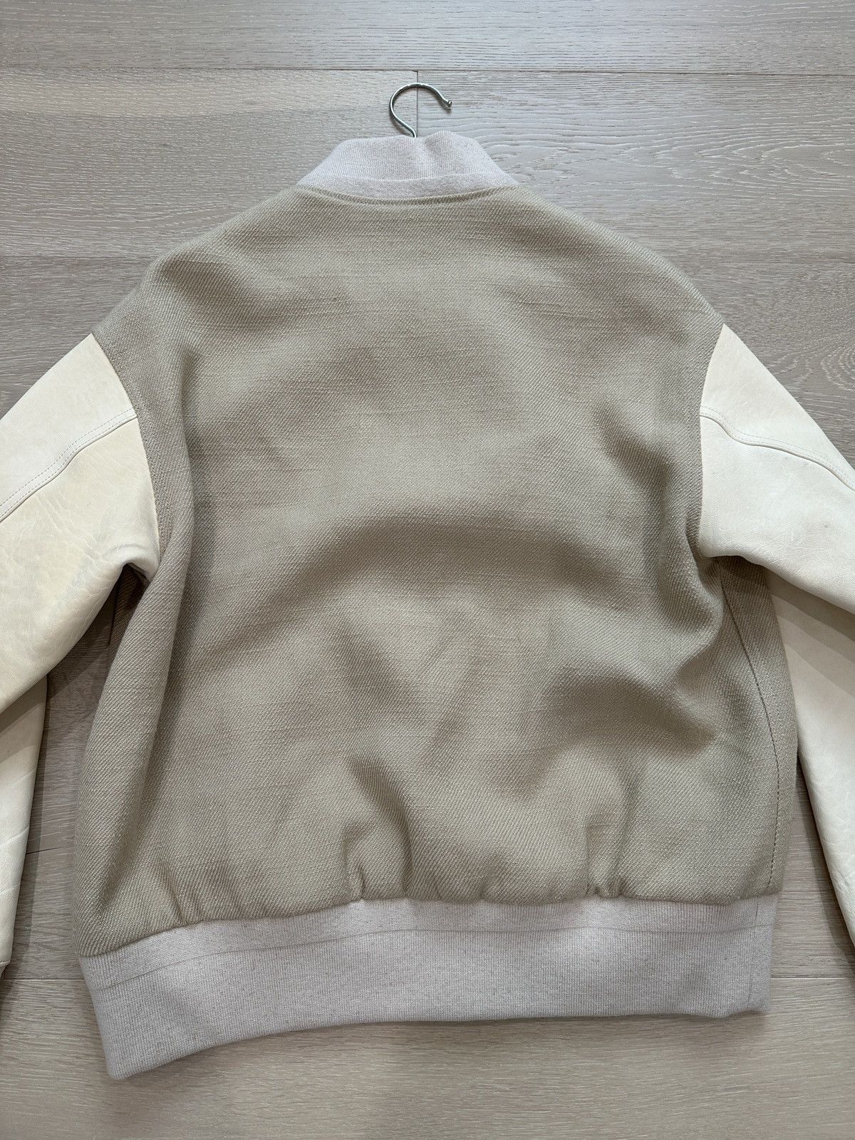 Visvim VISVIM Varsity SB Jkt Beige Wool 2020 F/W size 2 Size US M / EU 48-50 / 2 - 12 Thumbnail