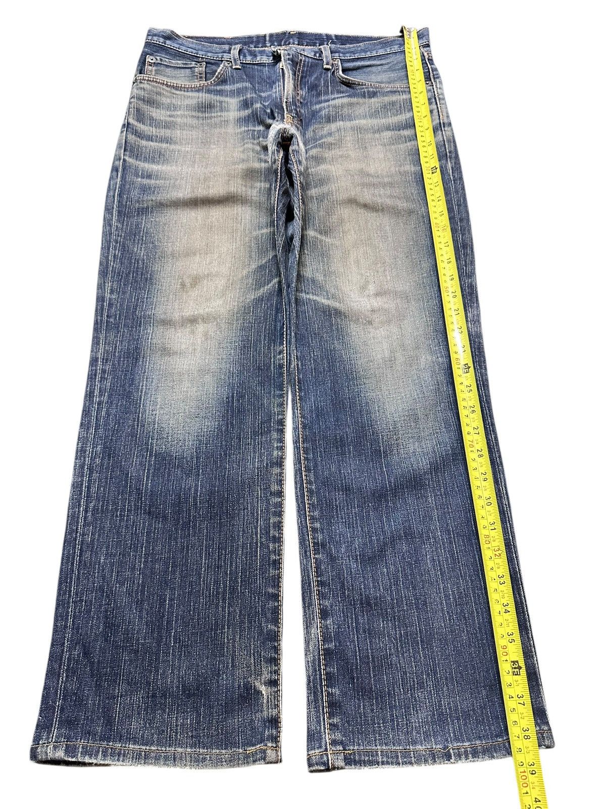Edwin Vintage Japan Edwin Faded Wash Style Loose Jeans Size US 32 / EU 48 - 12 Thumbnail