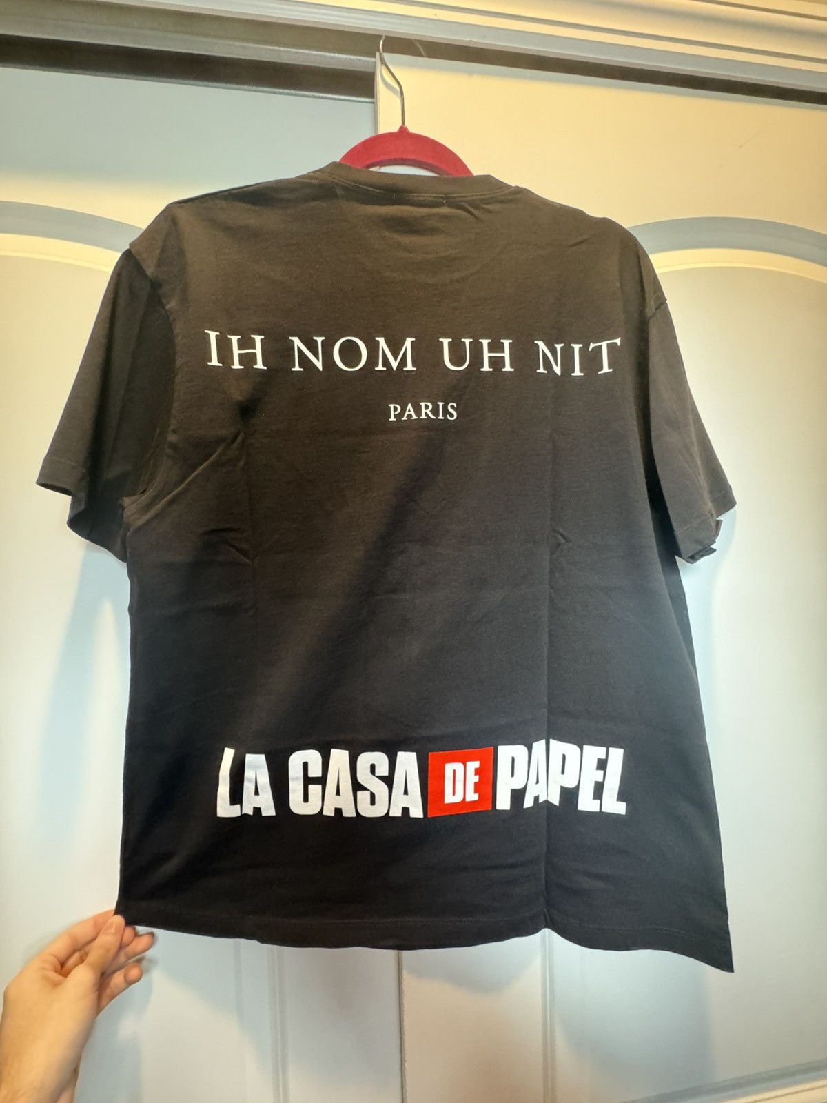 Ih Nom Uh Nit IH NOM UH KNIT La Casa De Papel T- Shirt (The Professor) Size US S / EU 44-46 / 1 - 3 Thumbnail