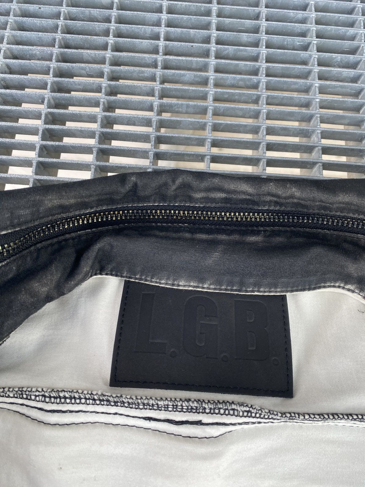 Le Grande Bleu (L.G.B.) Le Grande Bleu LGB Multizip Raw Wax Big Back Zip Jacket Size US S / EU 44-46 / 1 - 6 Thumbnail