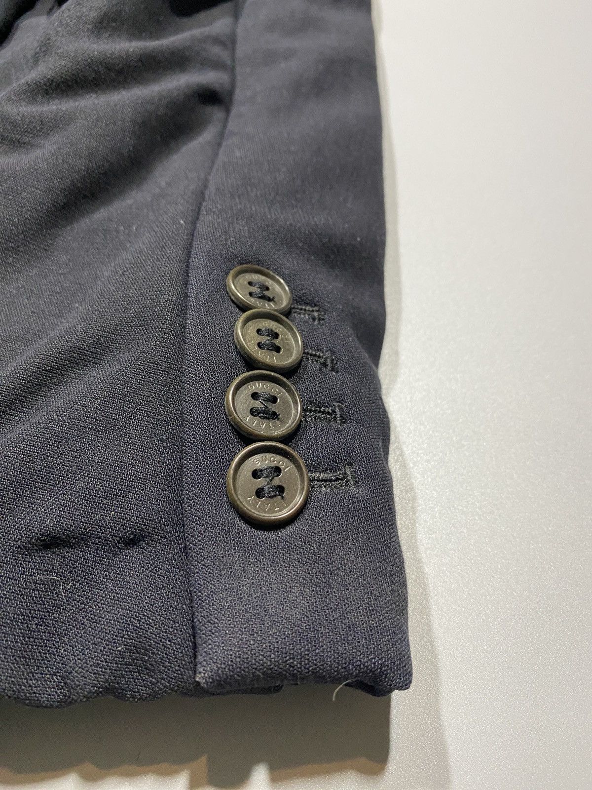 Gucci 90s Gucci - Tom Ford Wool Long Coat Size US M / EU 48-50 / 2 - 11 Thumbnail