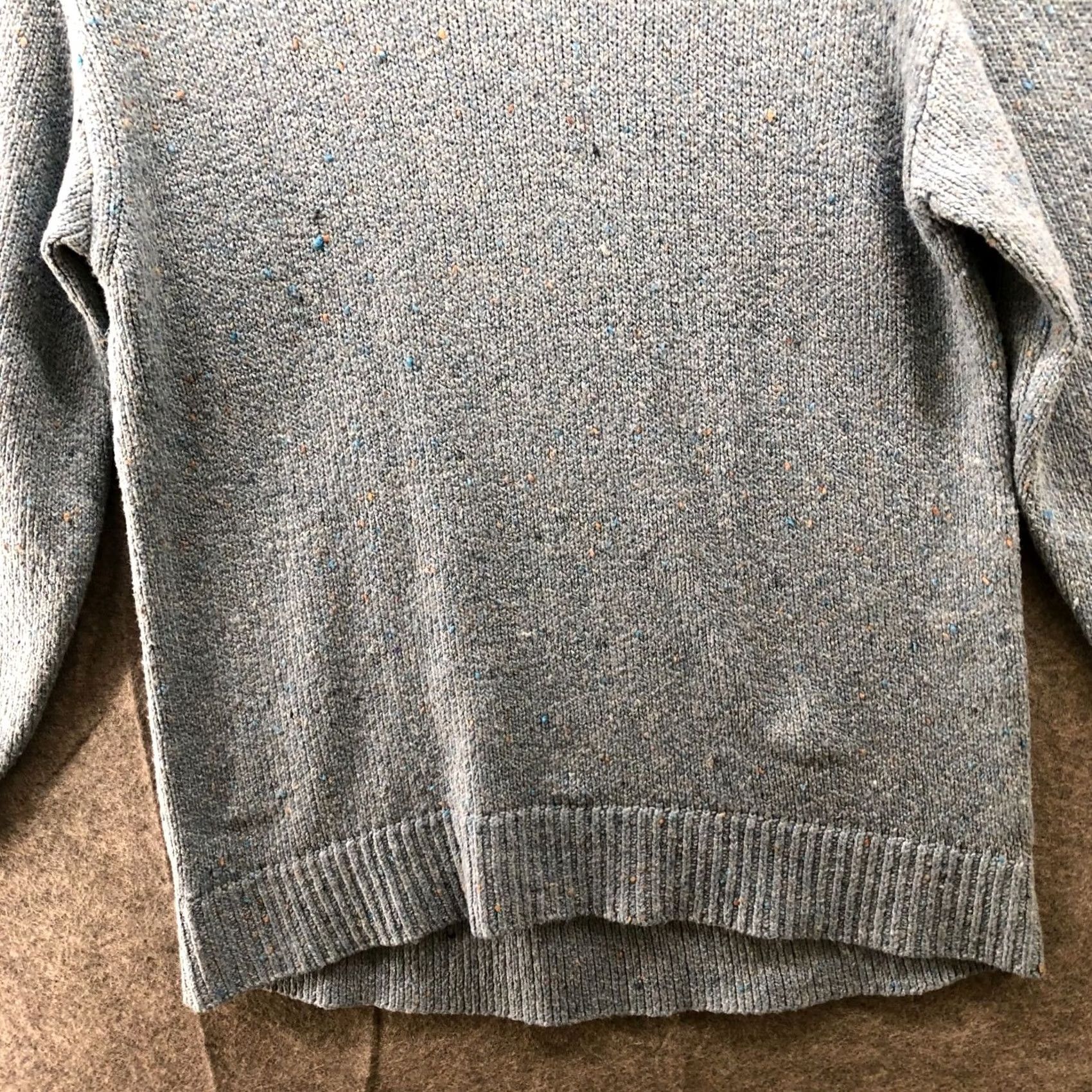 Uniqlo Uniqlo Sweater Womens S Blue High Neck Long Sleeve Oversized Tunic Soft Knit Size S / US 4 / IT 40 - 4 Thumbnail