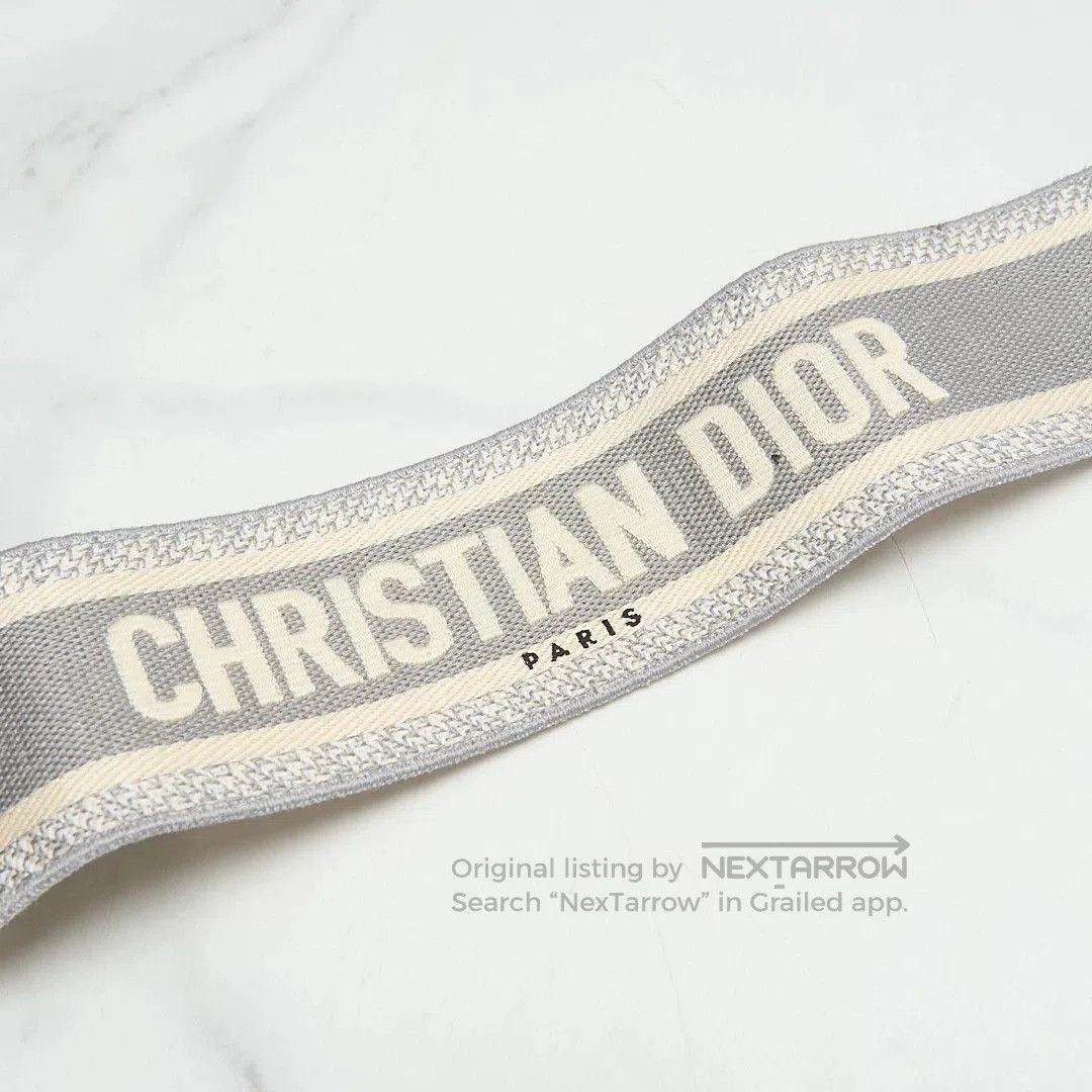 Dior Dior Monogram Embroidered Belt. Size ONE SIZE - 4 Thumbnail