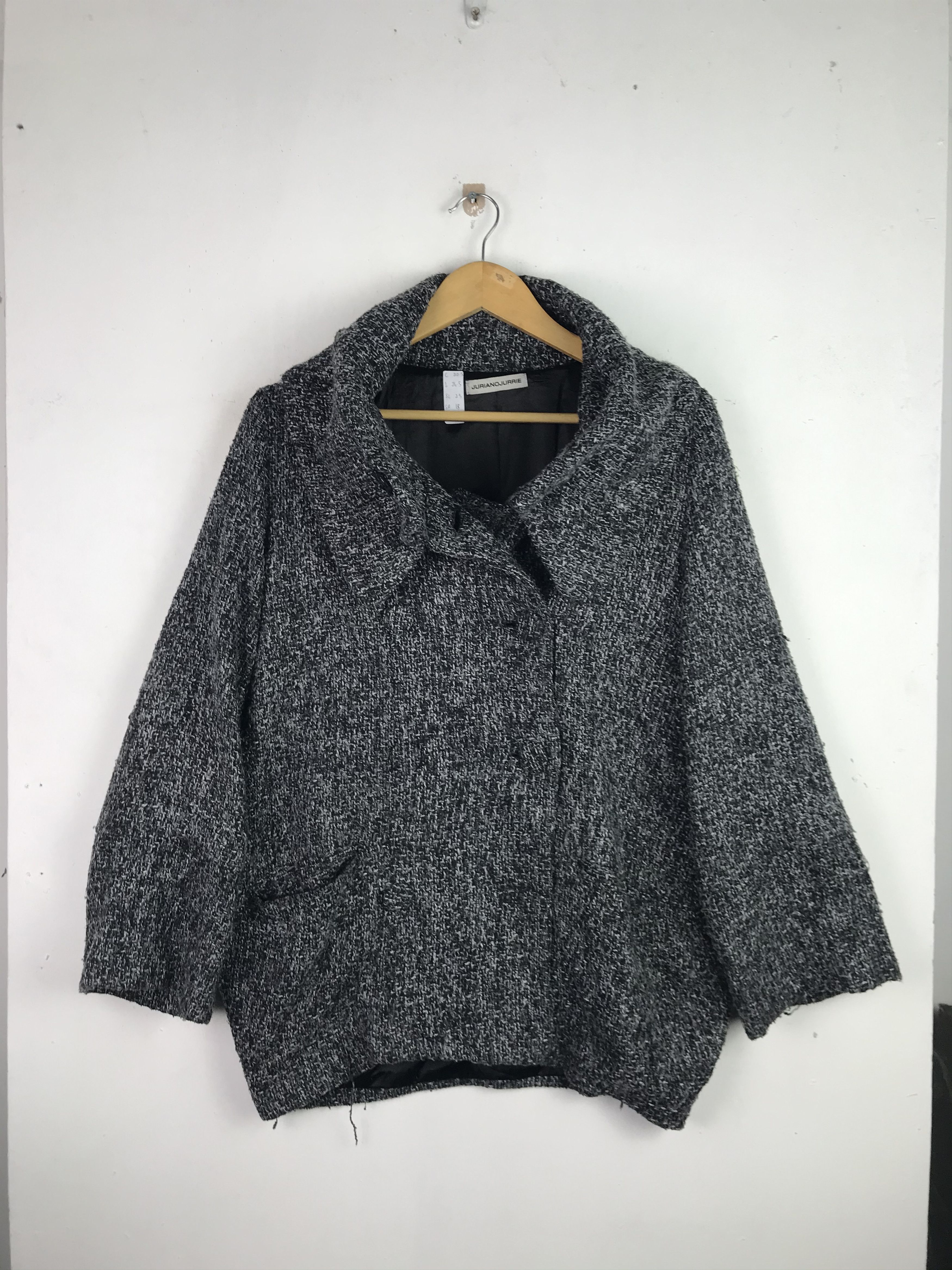 image of Archival Clothing x Avant Garde Very Juriano Jurrie Design Big Collar Jacket, Men's (Size Medium)