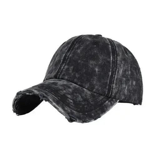 Other Utility grunge tie dye distressed ripped cap Size ONE SIZE - 4 Thumbnail