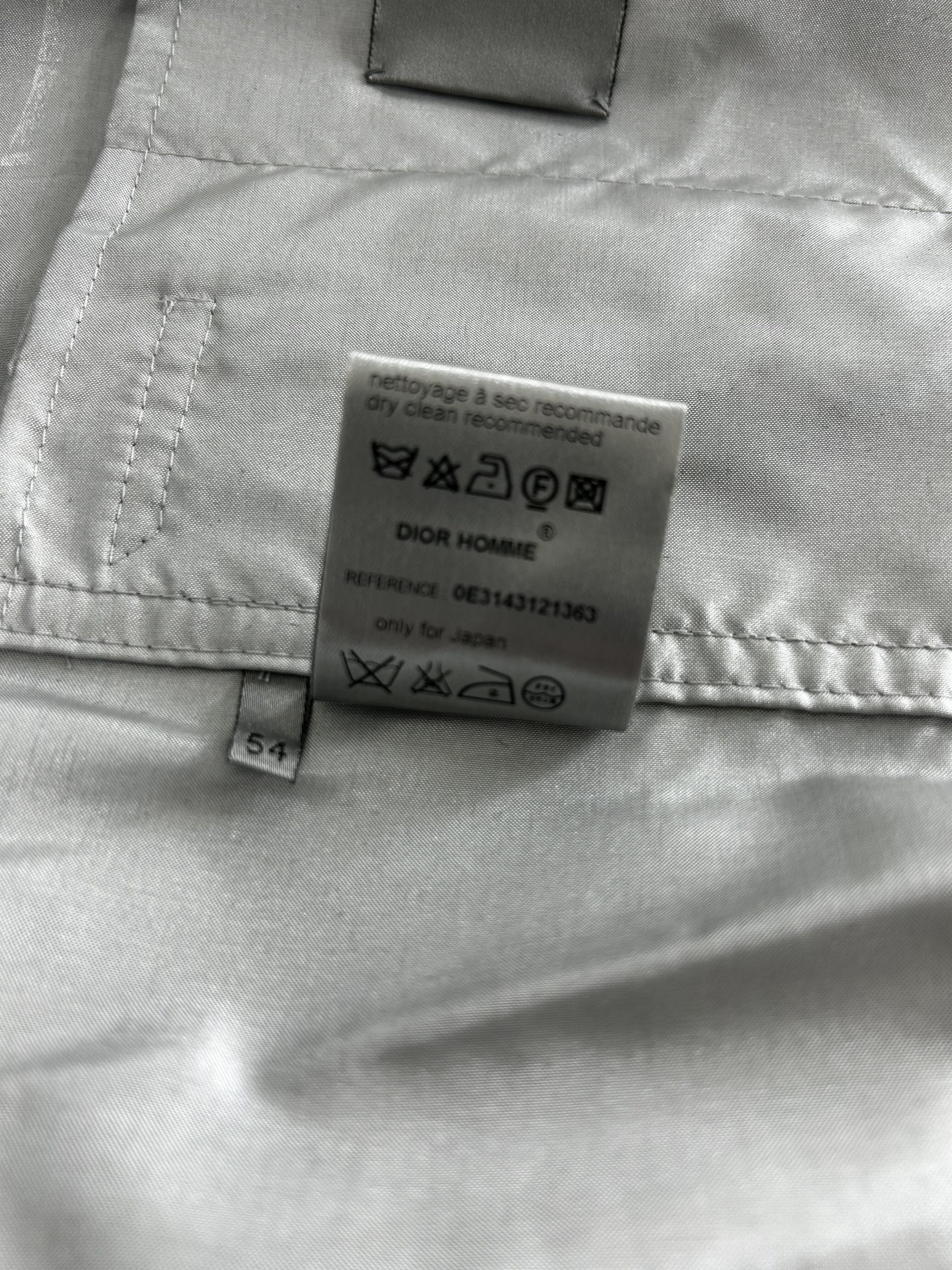 Dior Dior Homme Hooded Zip Through Blouson With Metallic Detail Size US XXL / EU 58 / 5 - 5 Thumbnail