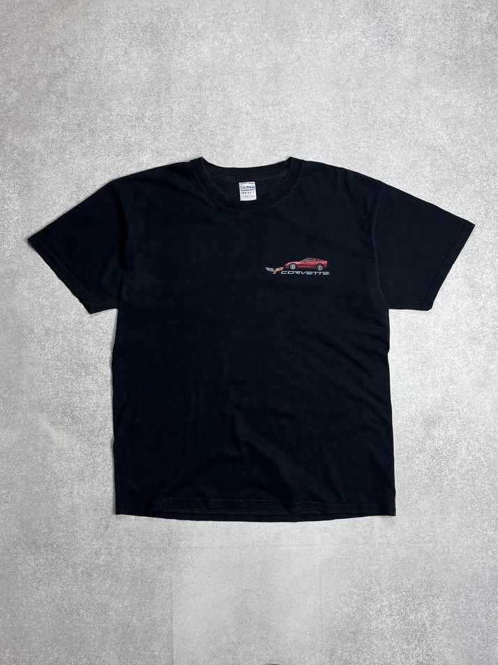 Vintage Vintage 90s Corvette C7 Graphic Racing T-shirt Y2K M Size US L / EU 52-54 / 3 - 4 Thumbnail