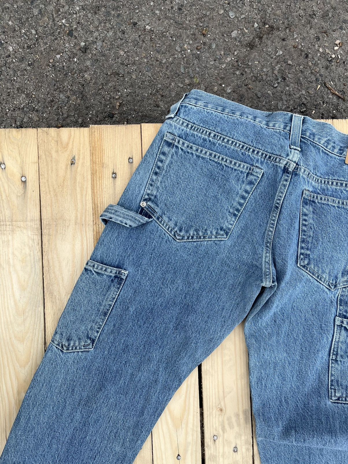 Helmut Lang HELMUT LANG CARPENTER JEANS Size 27" / US 4 / IT 40 - 4 Thumbnail