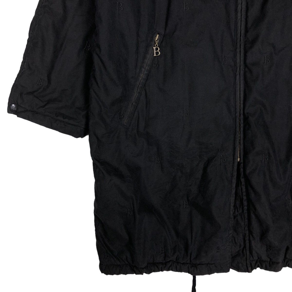 Burberry 🔥Vintage Long Jacket Rich Black Nova Check Burberry London Size US M / EU 48-50 / 2 - 4 Thumbnail