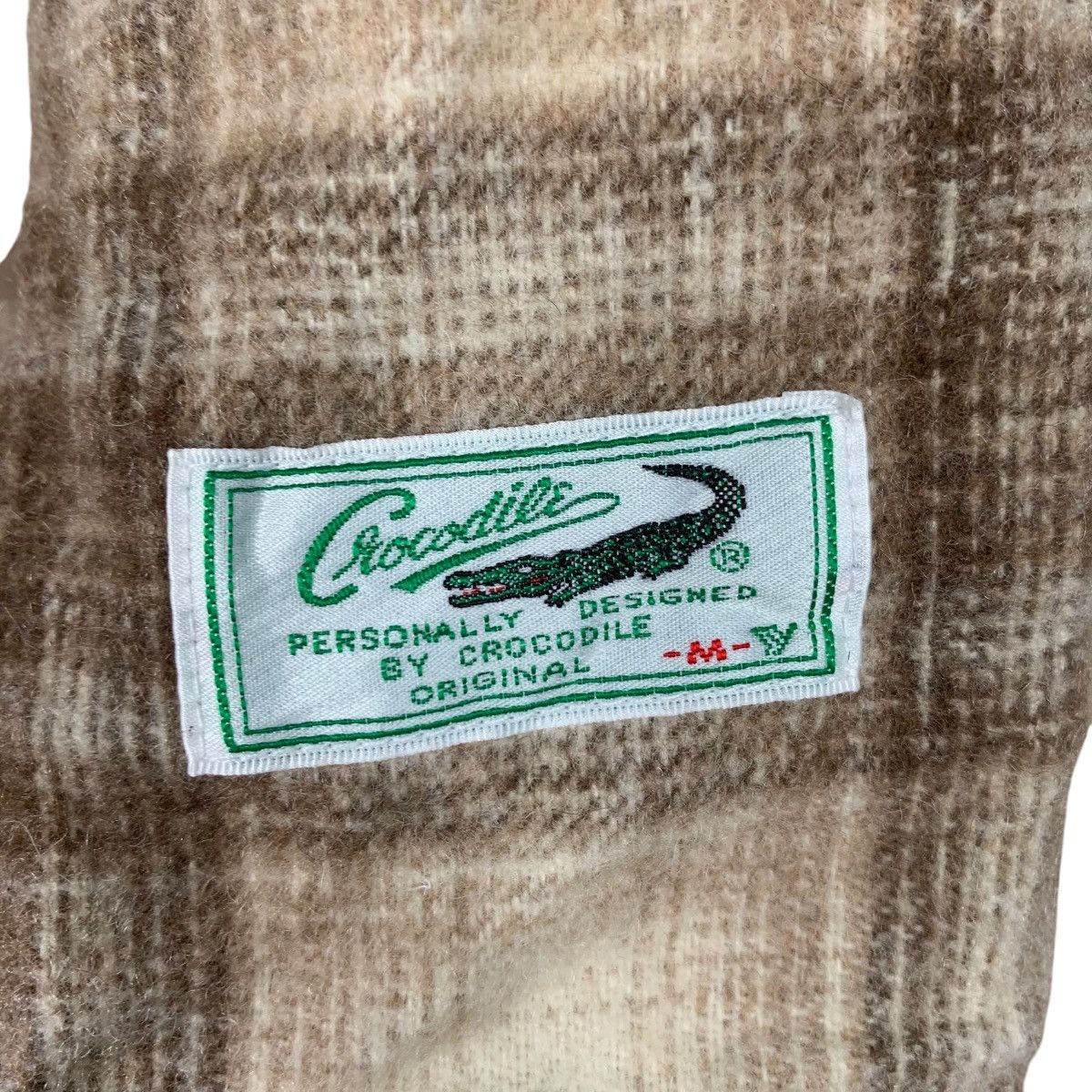 Japanese Brand CROCODILE Checked Four Pocket Flannel Jacket #1662-C74 Size US M / EU 48-50 / 2 - 17 Thumbnail