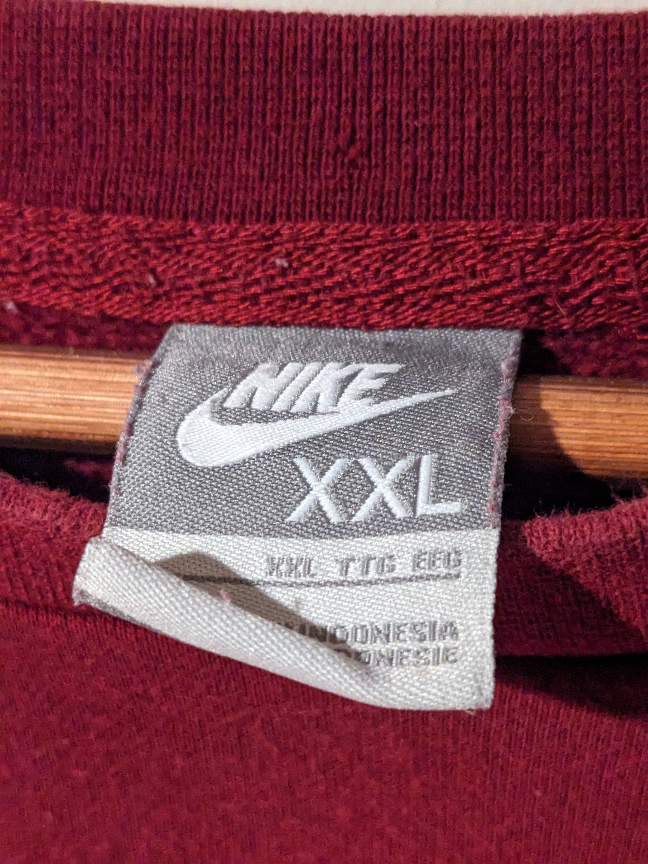 Nike × Vintage Vintage Y2K Nike Mini Swoosh Essential XX-Large Sweatshirt Size US XXL / EU 58 / 5 - 2 Thumbnail