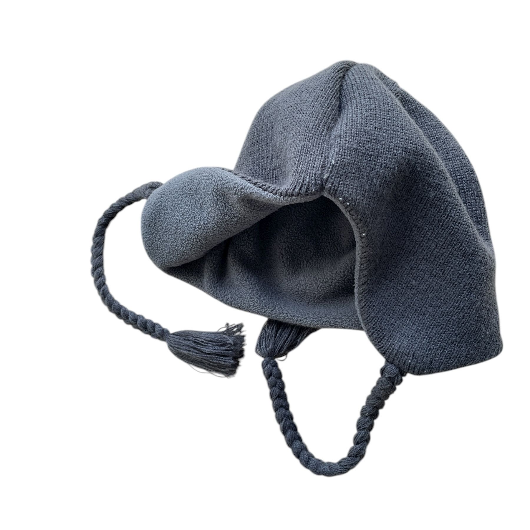 Japanese Brand Lmc Knit earflap beanie Size ONE SIZE - 2 Thumbnail