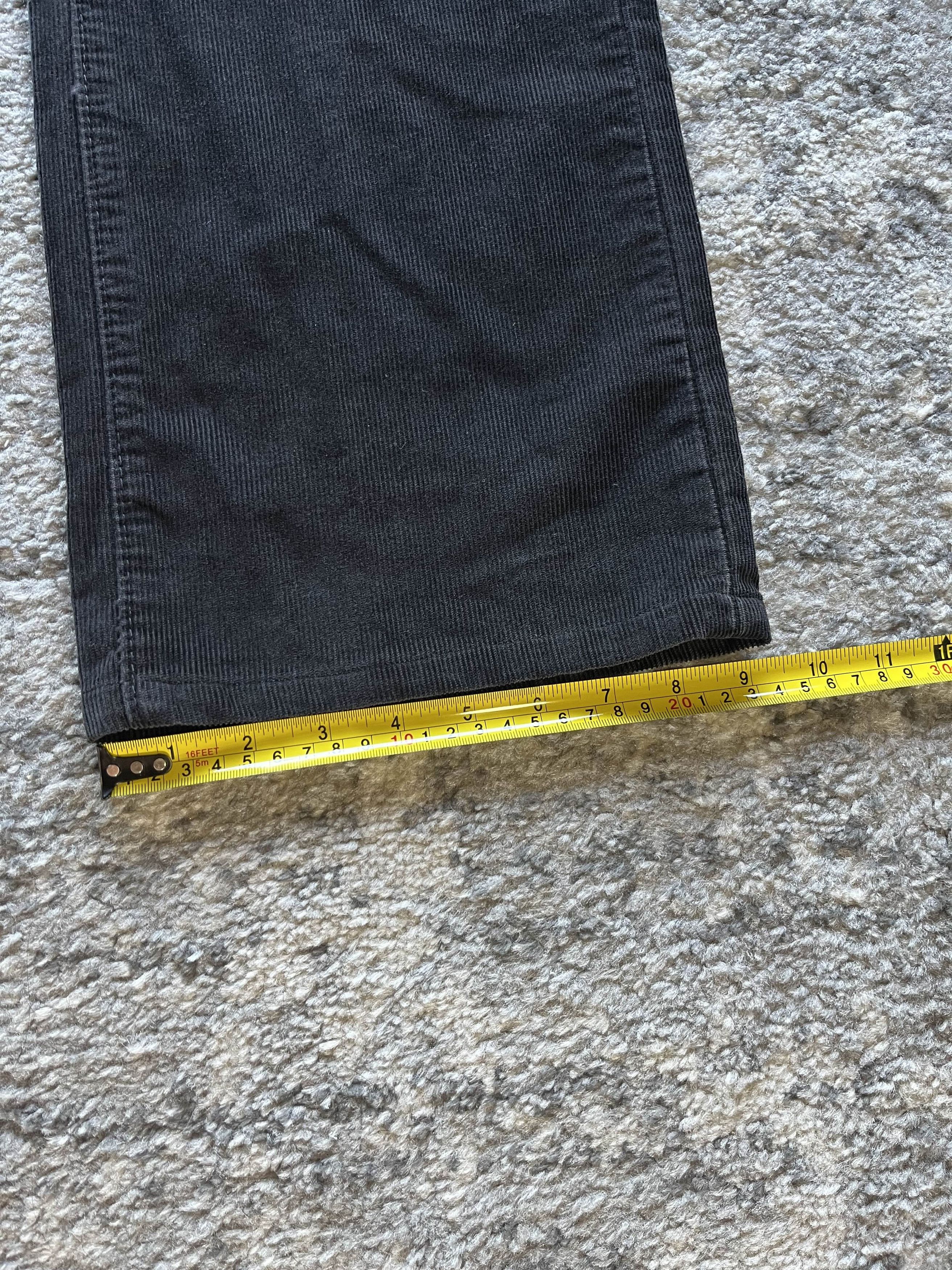 Gap Y2K Baggy Gap Corduroy Black Pants Size US 34 / EU 50 - 6 Thumbnail