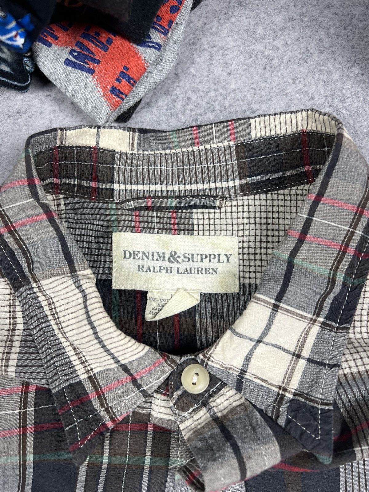 Ralph Lauren Vintage Denim&Supply Ralph Lauren Button Up Y2K Shirt Size US L / EU 52-54 / 3 - 7 Thumbnail