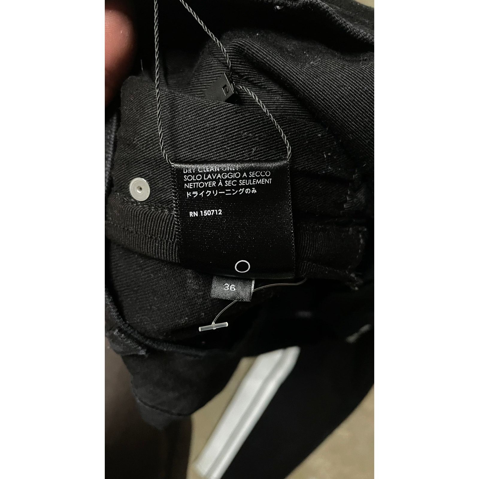 Amiri Amiri Jeans Black White Stripe Used 36 Size US 36 / EU 52 - 4 Thumbnail