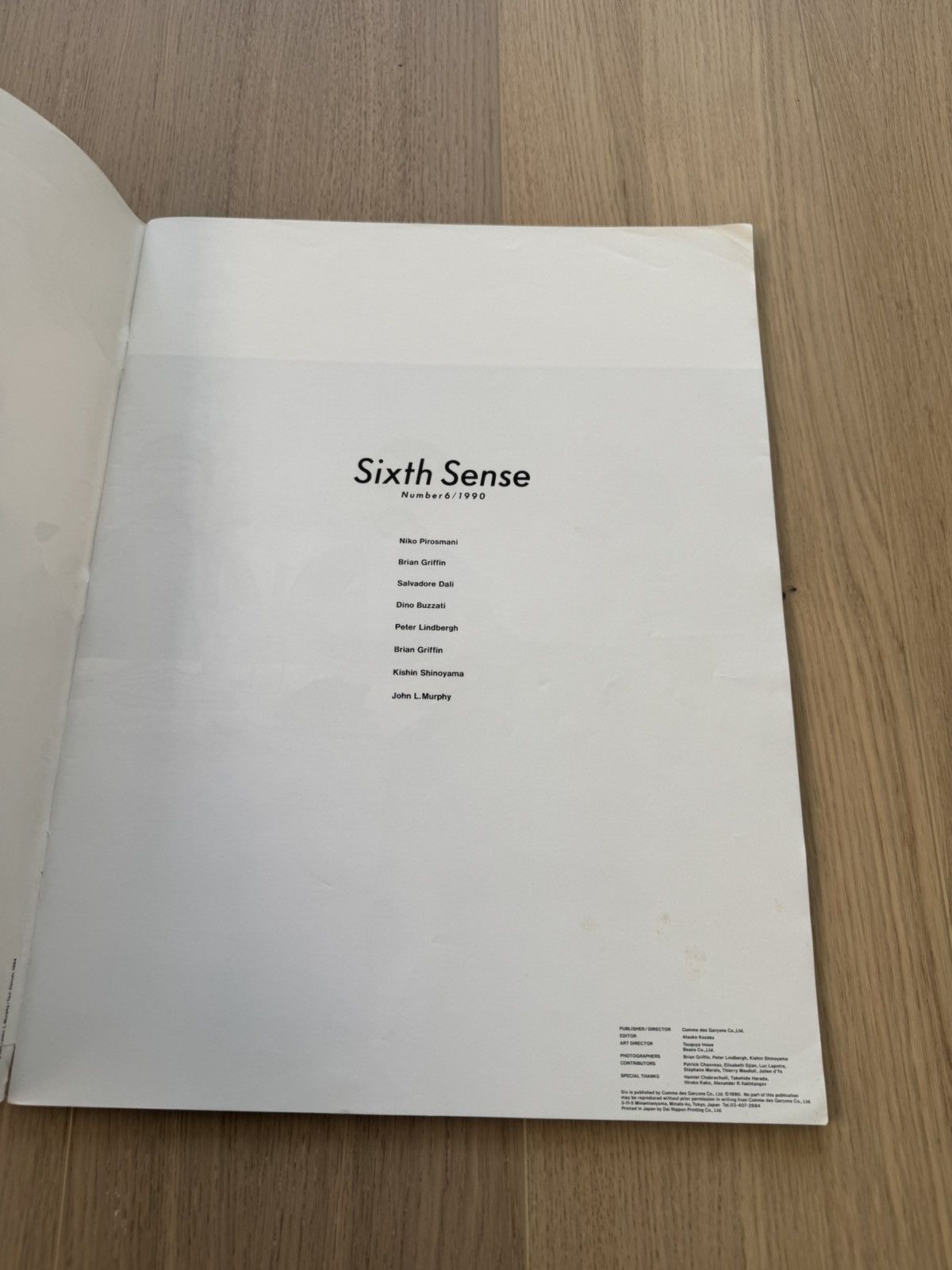 Comme des Garcons Comme Des Garcons SIX - Number 6 Size ONE SIZE - 4 Thumbnail