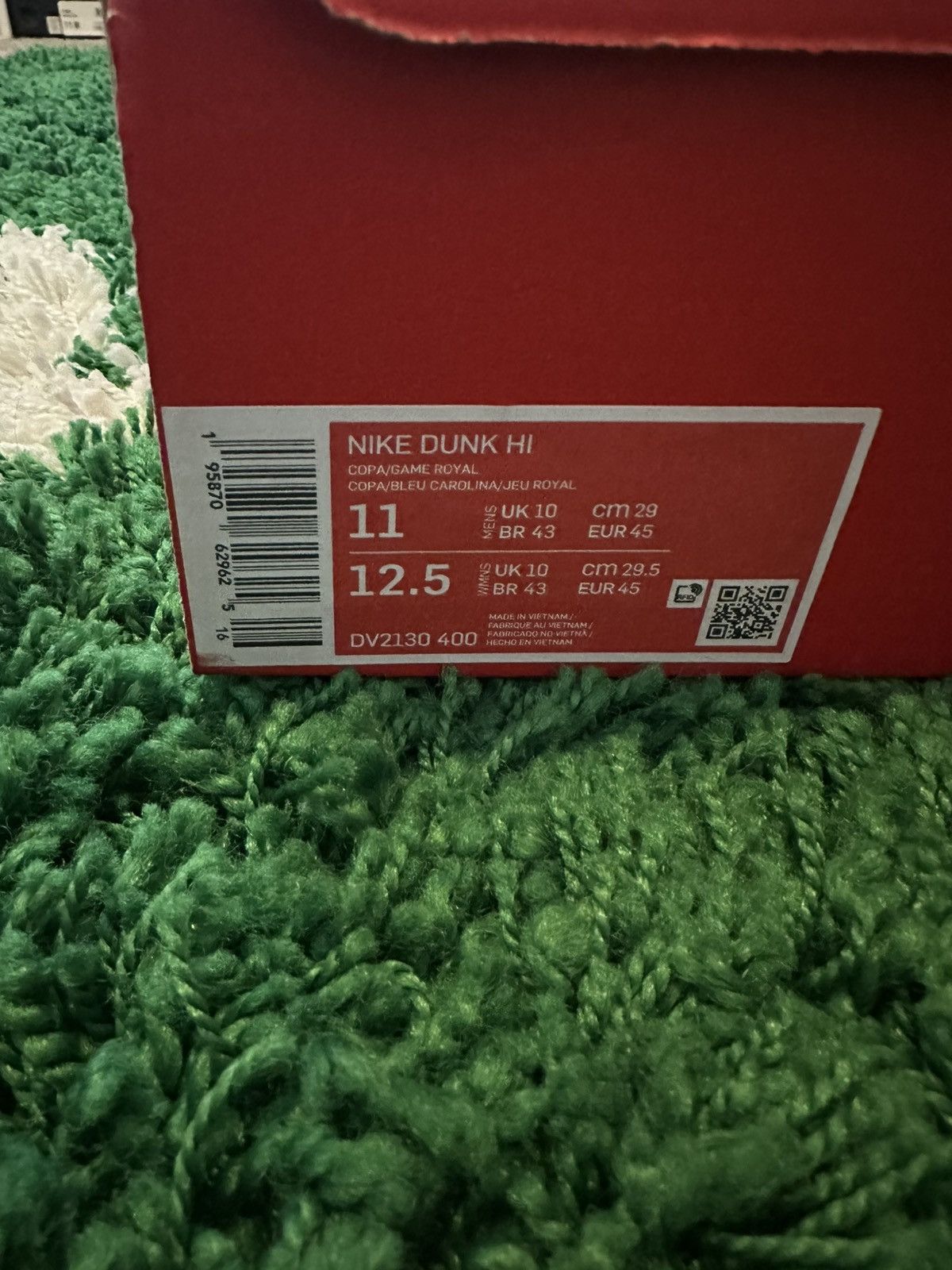Nike Nike Dunk Hi I Got Next Sneakers 11 Size US 11 / EU 44 - 8 Thumbnail