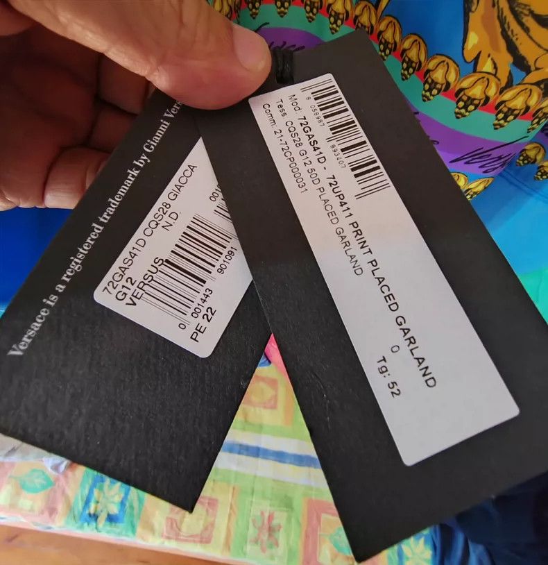 Other Versace Color-blocked jacket Size US XL / EU 56 / 4 - 8 Thumbnail