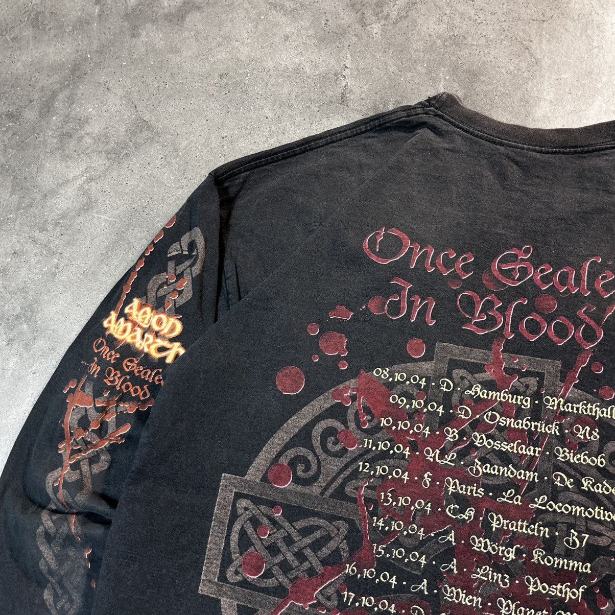 Band Tees Amon Amarth 00s Vintage Rock Metal Longsleeve Tee Tshirt Size US XL / EU 56 / 4 - 10 Thumbnail