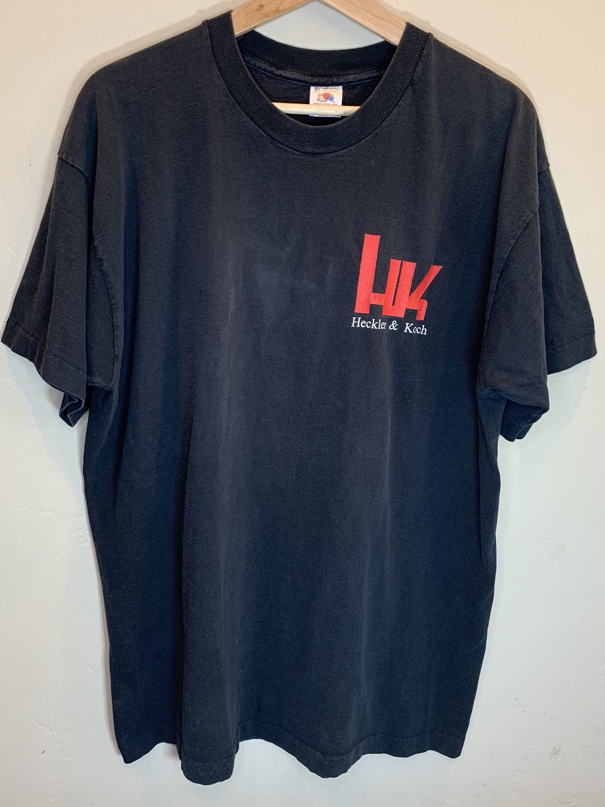 Vintage *RARE* Vintage H&K MP-5 Heckler Koch Negotiations Fail Shirt Size US XL / EU 56 / 4 - 2 Thumbnail