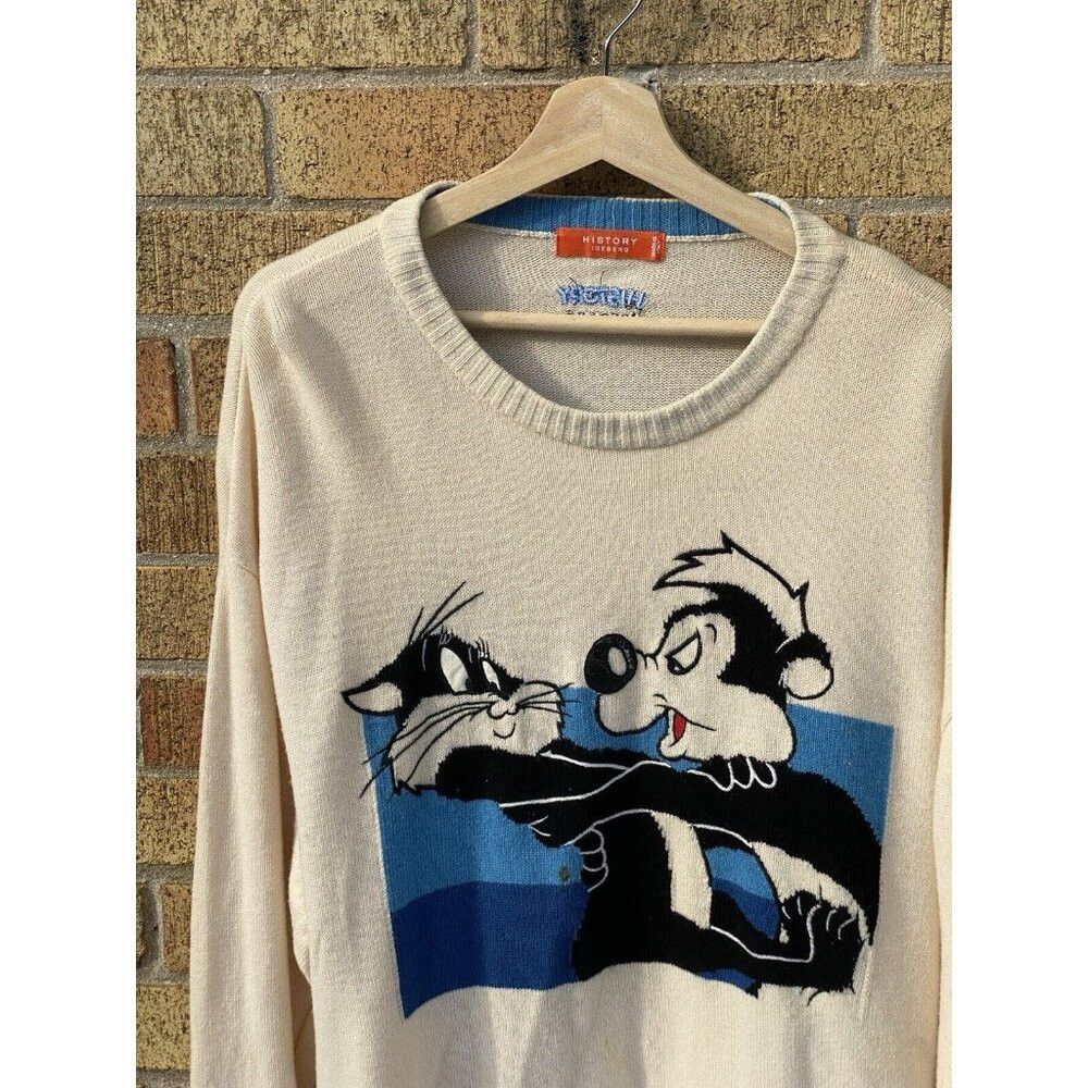 Disney × Iceberg Iceberg History Sweater Vintage 1996 Disney Mens