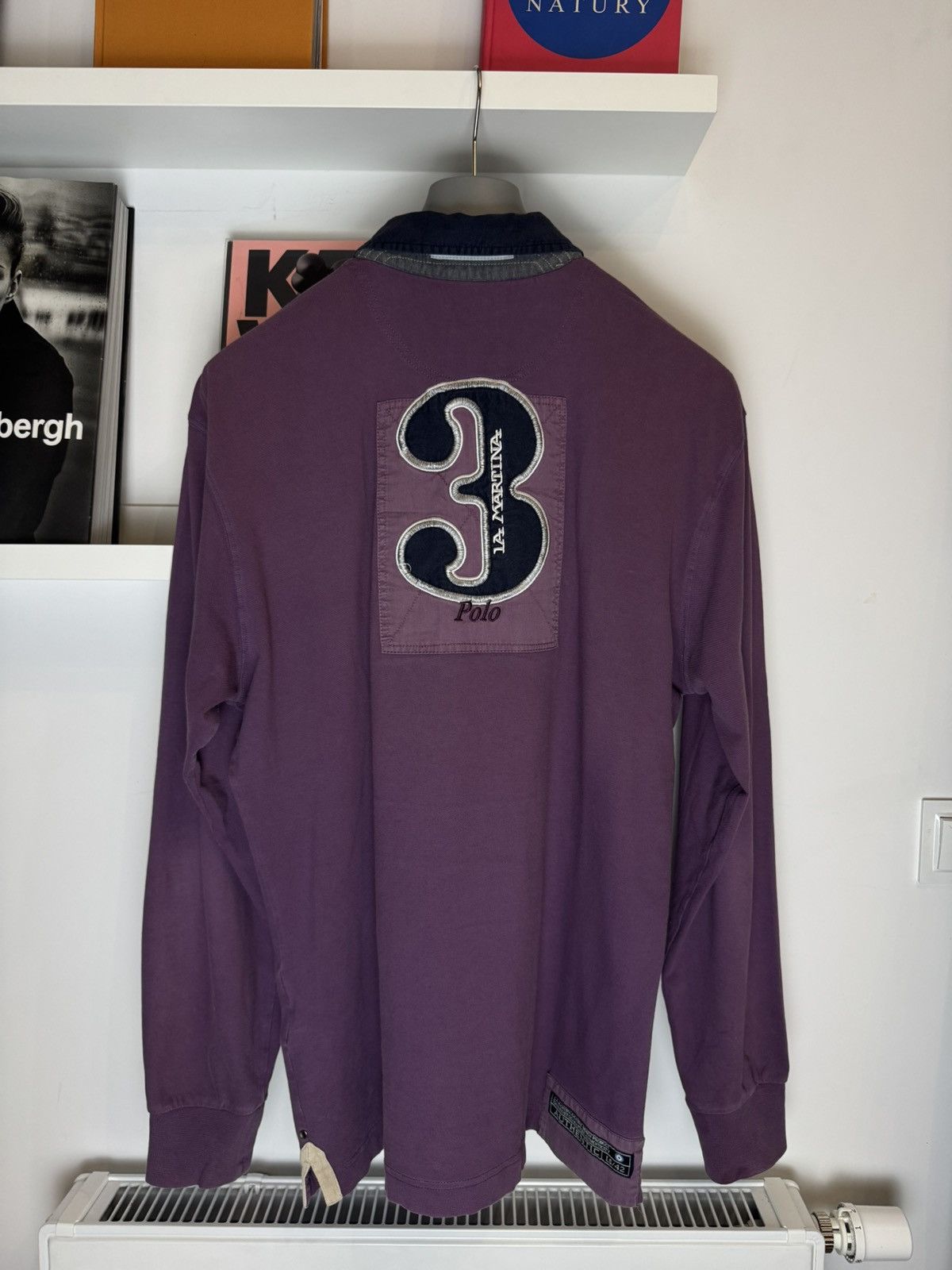 La Martina La Martina Luxury Long sleeve Polo T-Shirt Designer hype Size US XL / EU 56 / 4 - 4 Thumbnail