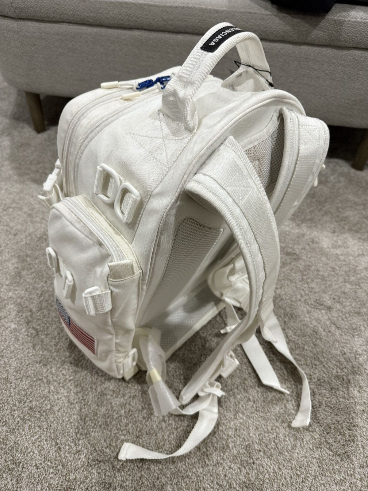 Balenciaga *RARE* Balenciaga AW21 Afterworld Astronauts NASA Backpack Size ONE SIZE - 4 Thumbnail