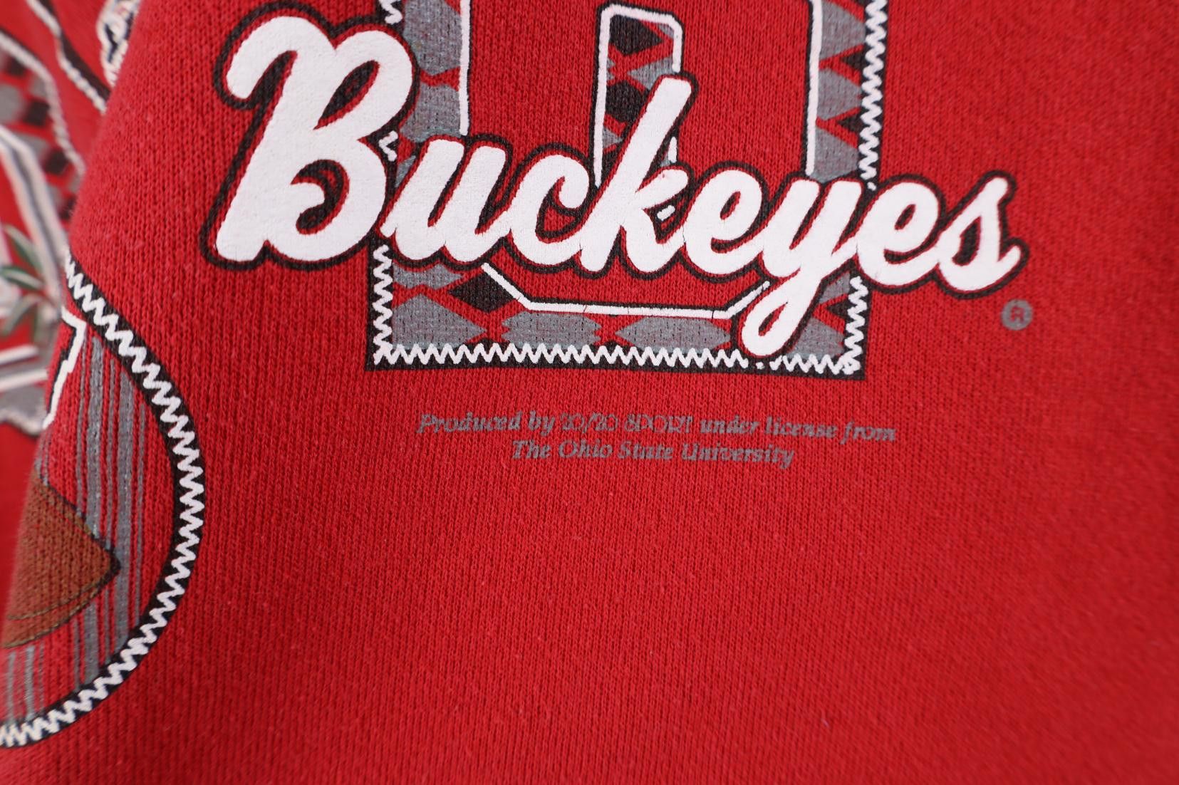 Vintage Vintage 90s Ohio State University Football Sweatshirt USA Size US L / EU 52-54 / 3 - 5 Thumbnail