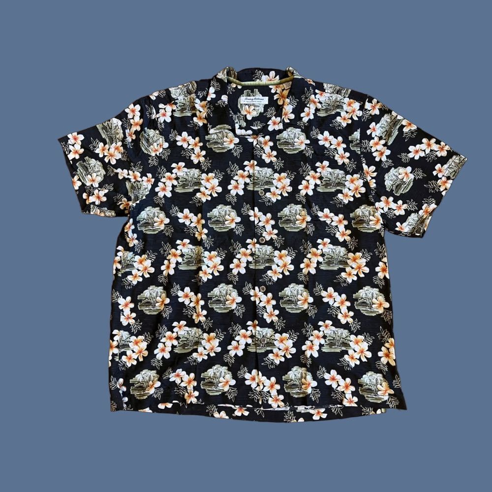 Tommy Bahama Tommy Bahama Coconut Point Shirt Men’s Extra Large Black Floral Size US XL / EU 56 / 4 - 1 Thumbnail