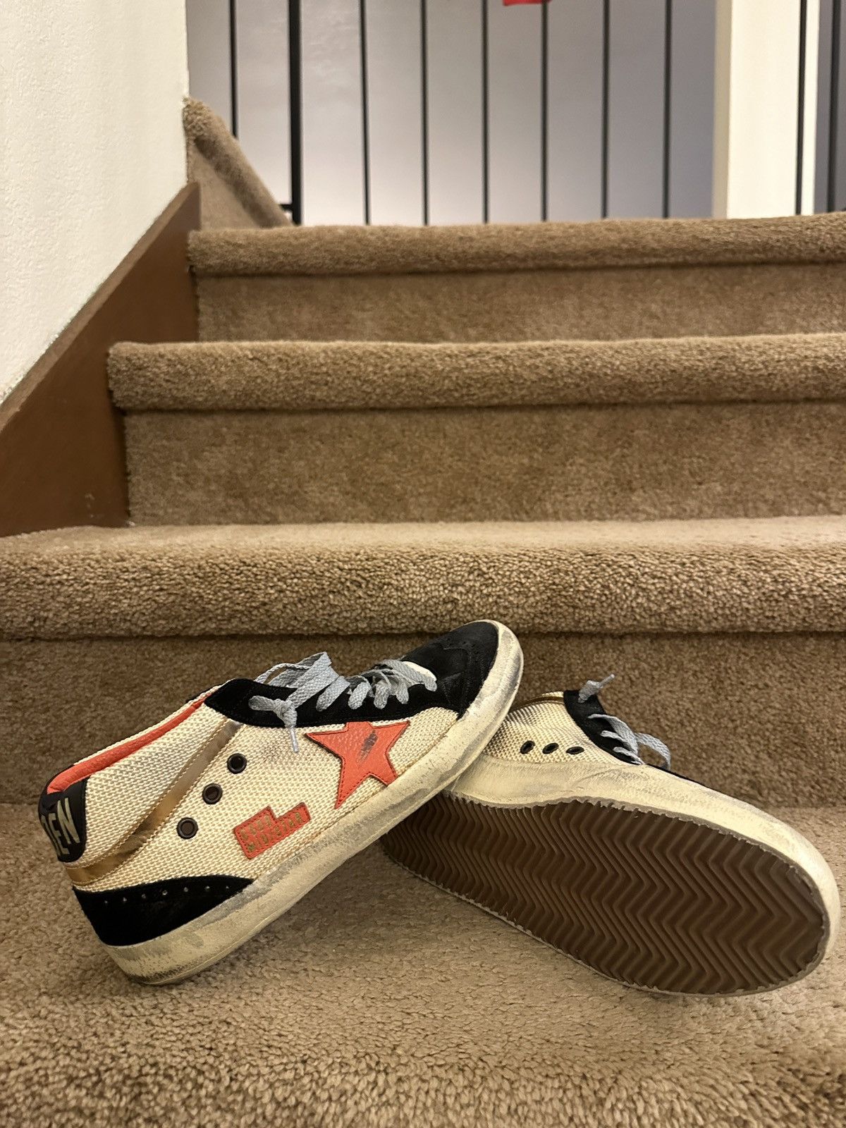 Golden Goose Golden Goose skateboard slide sneaker (RARE) Size US 8.5 / EU 41-42 - 5 Thumbnail