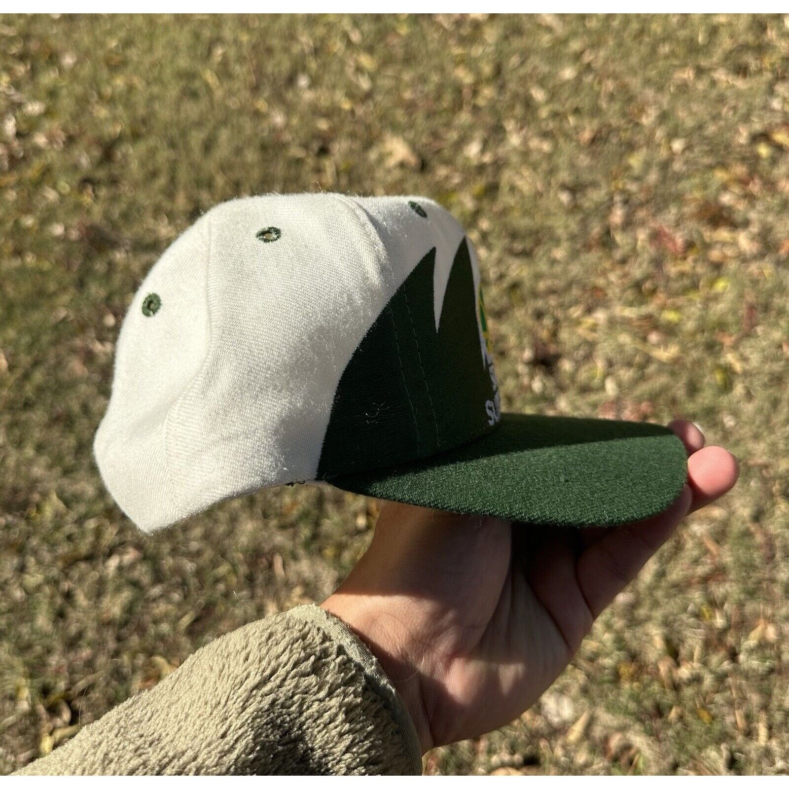 Logo Athletic × Vintage Vintage Seattle SuperSonics Sharktooth Snapback Size ONE SIZE - 5 Thumbnail