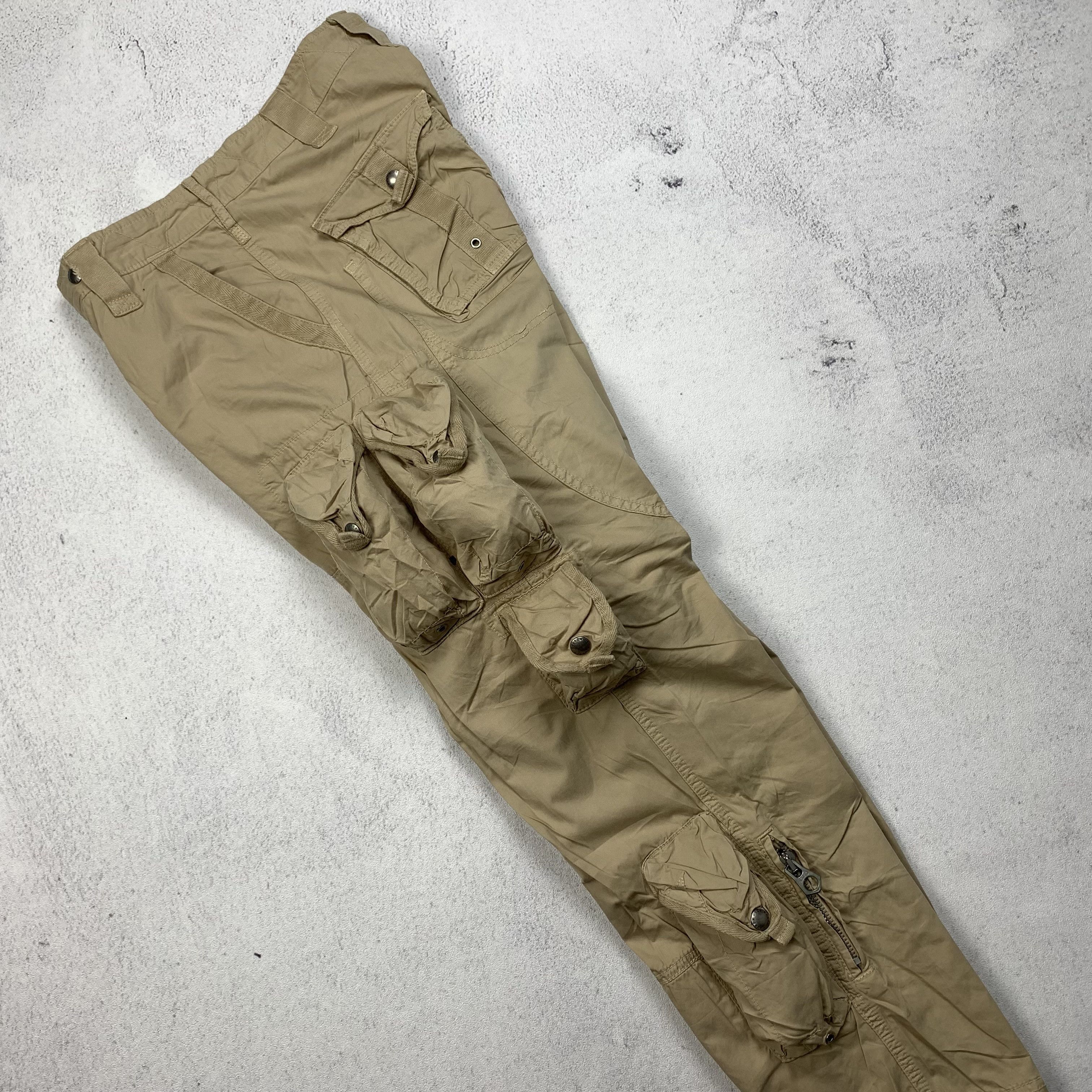 Polo Ralph Lauren Vintage Polo Ralph Lauren Multi Pocket 3D Cargo Pants Size US 30 / EU 46 - 7 Thumbnail
