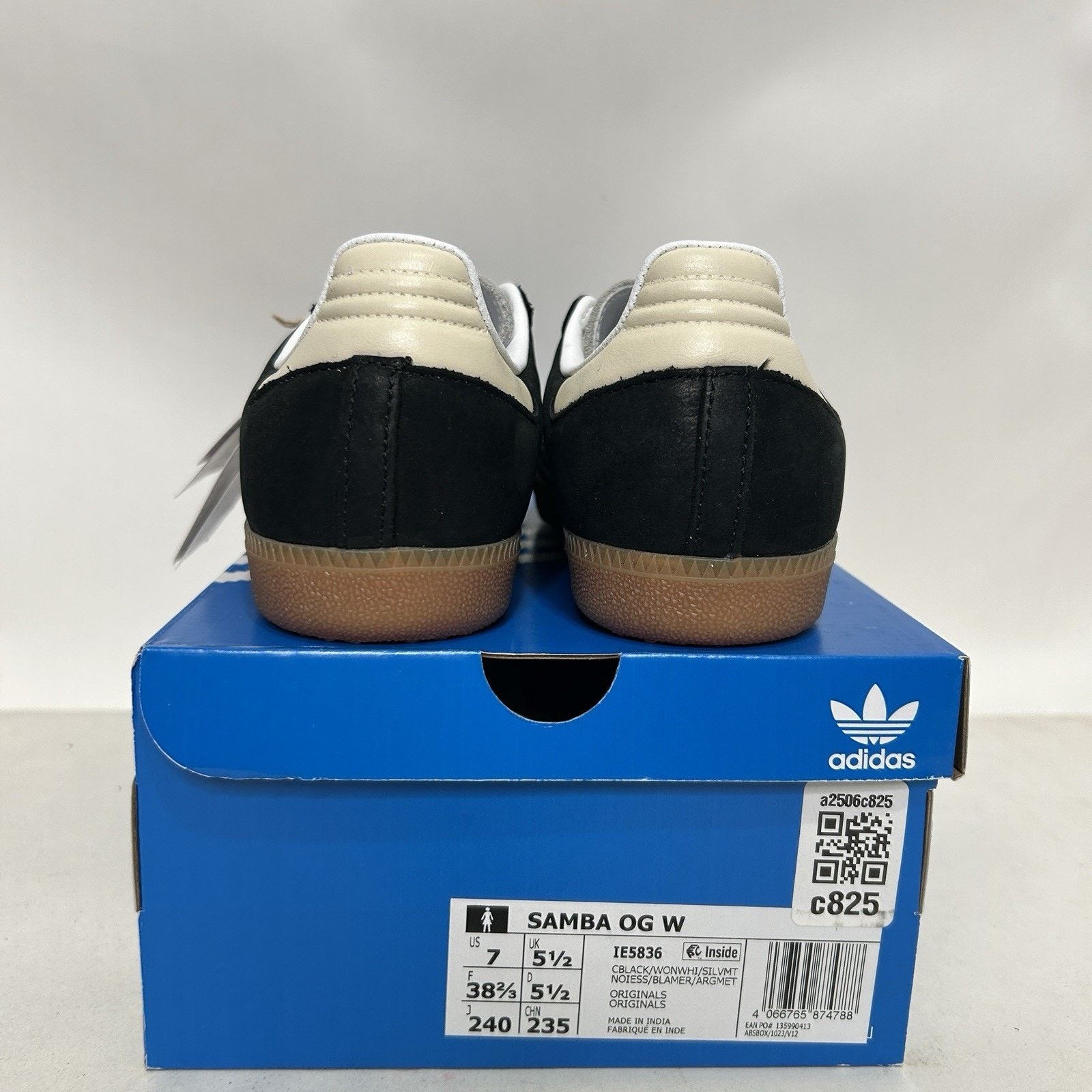 Adidas adidas Samba OG WMNS “Black Wonder White” Size US 7 / IT 37 - 4 Thumbnail