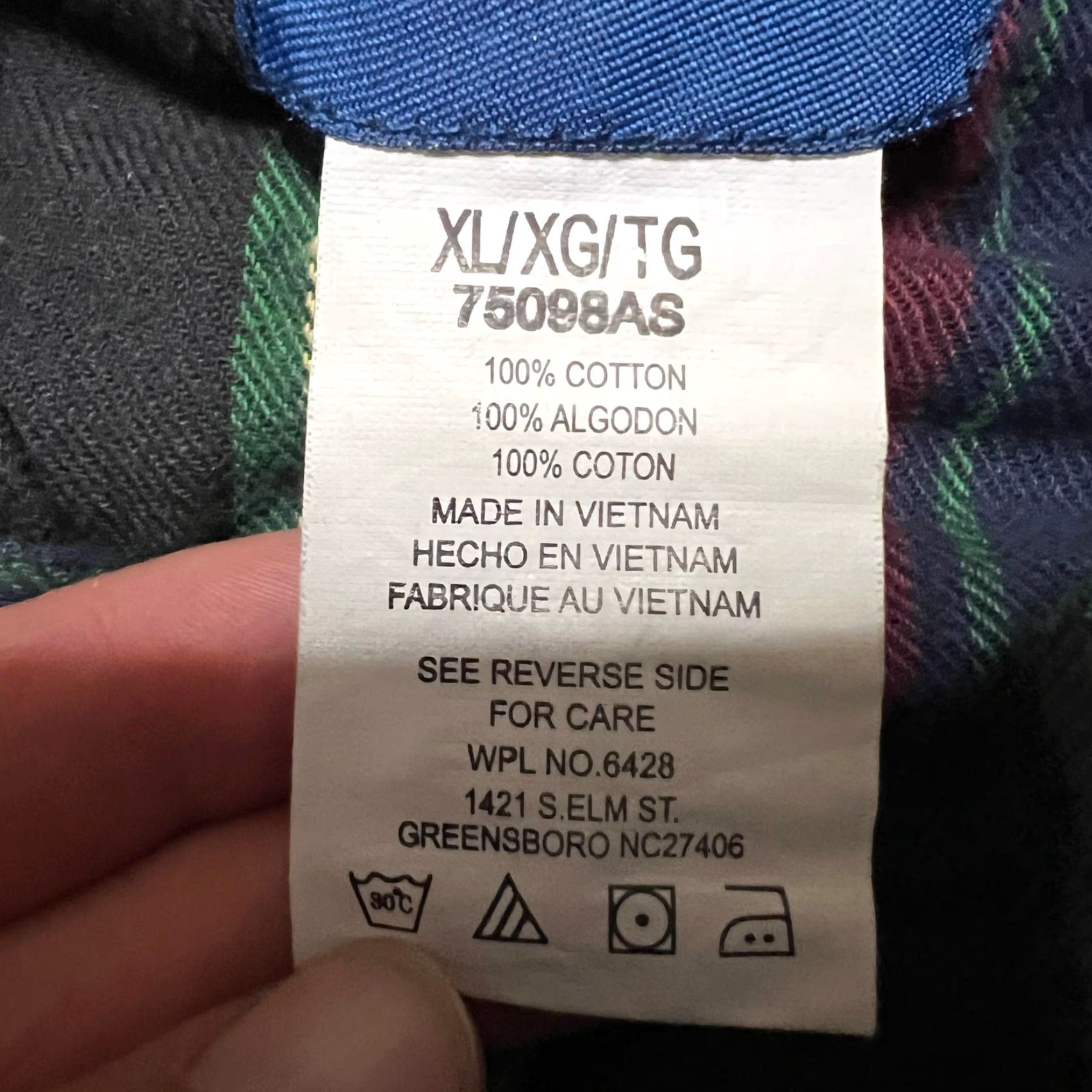 Wrangler VINTAGE Wrangler Shirt Western Pearl Snap Plaid Flannel Long Sleeve Mens XL Green Size US XL / EU 56 / 4 - 5 Thumbnail