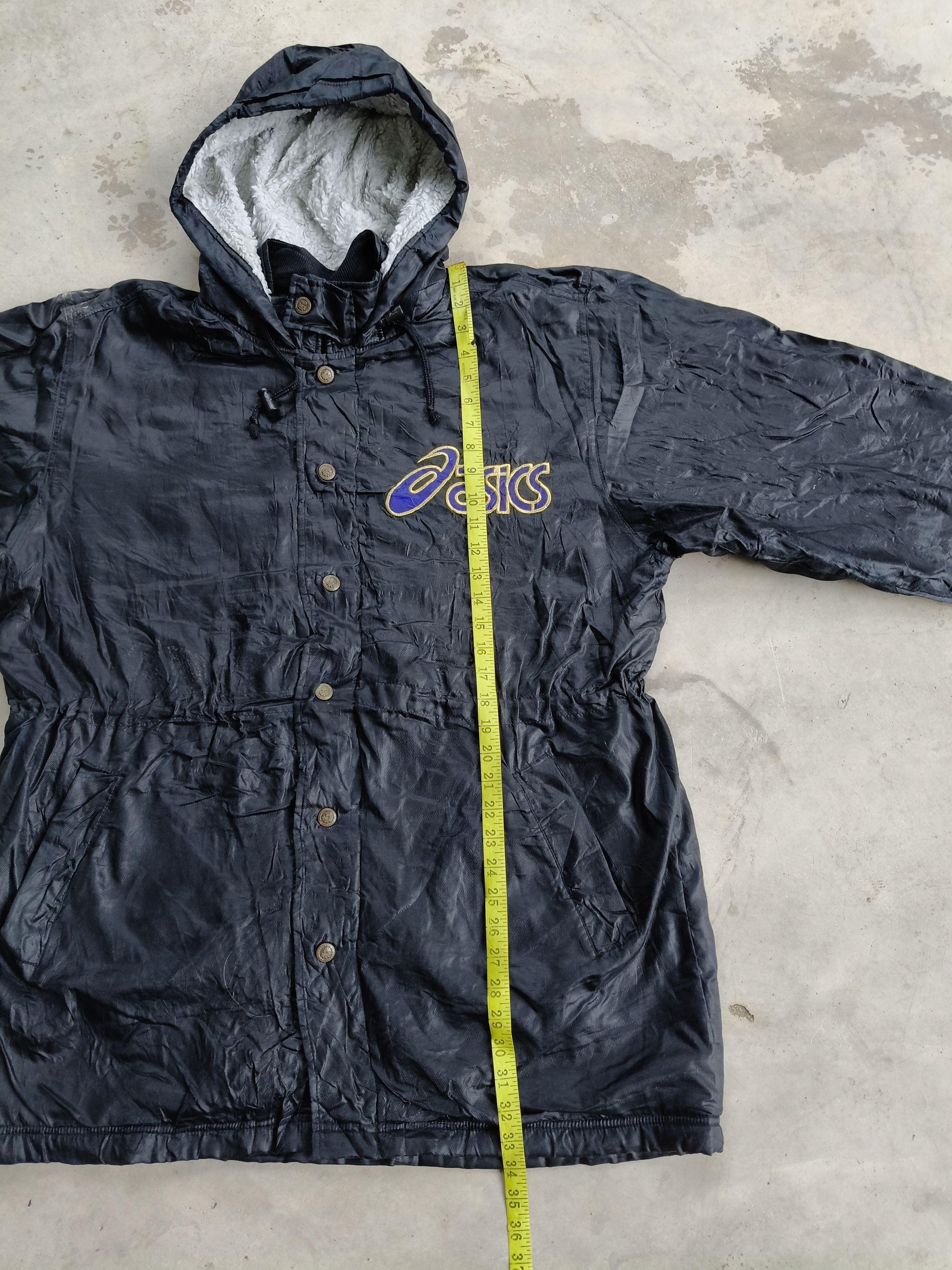 Asics Vintage Asics Parka Sherpa Fleece Size US L / EU 52-54 / 3 - 17 Thumbnail